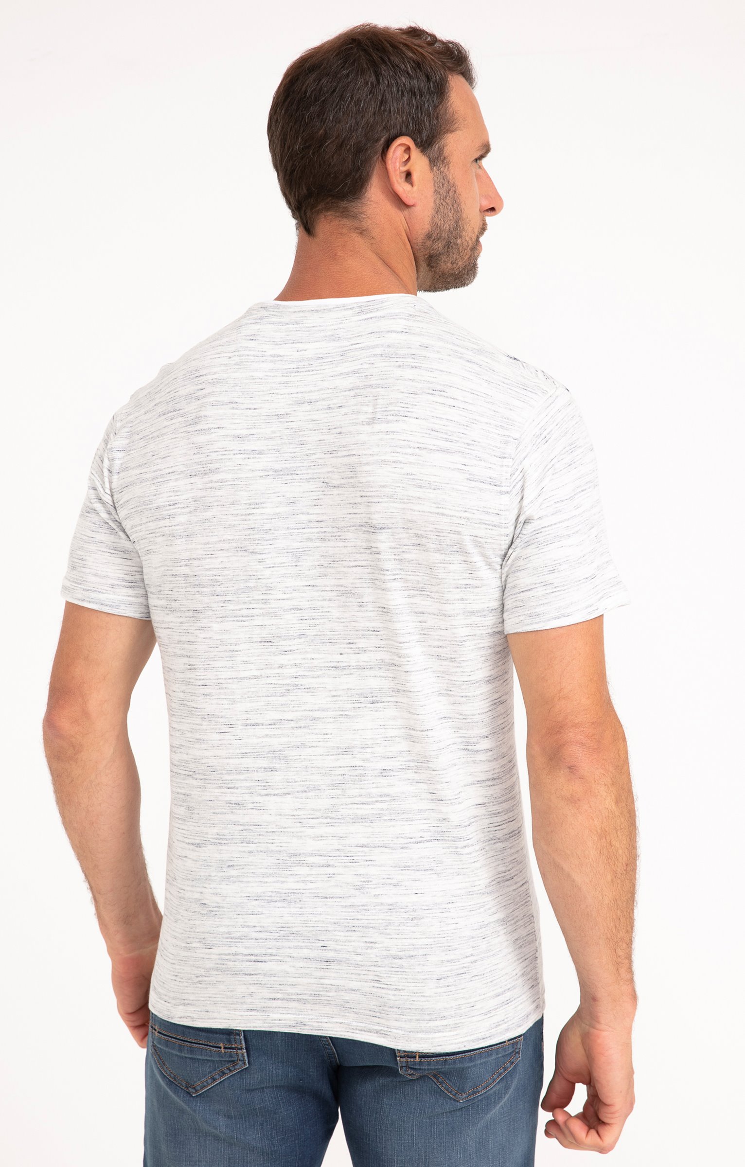 Tee-shirt manches courtes Biggie Palm - BLEU