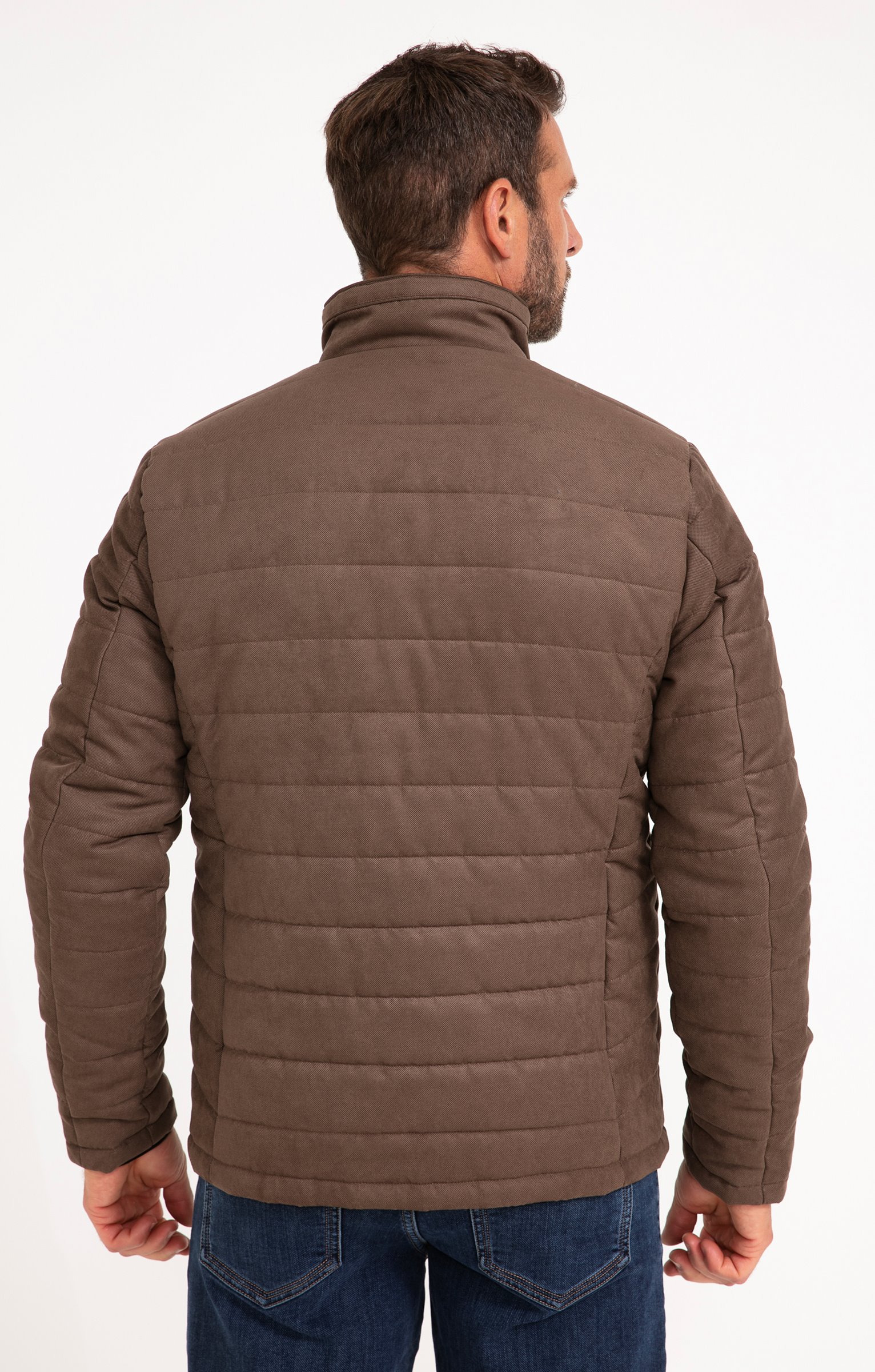 BLOUSON NEW SUEDE - BEIGE