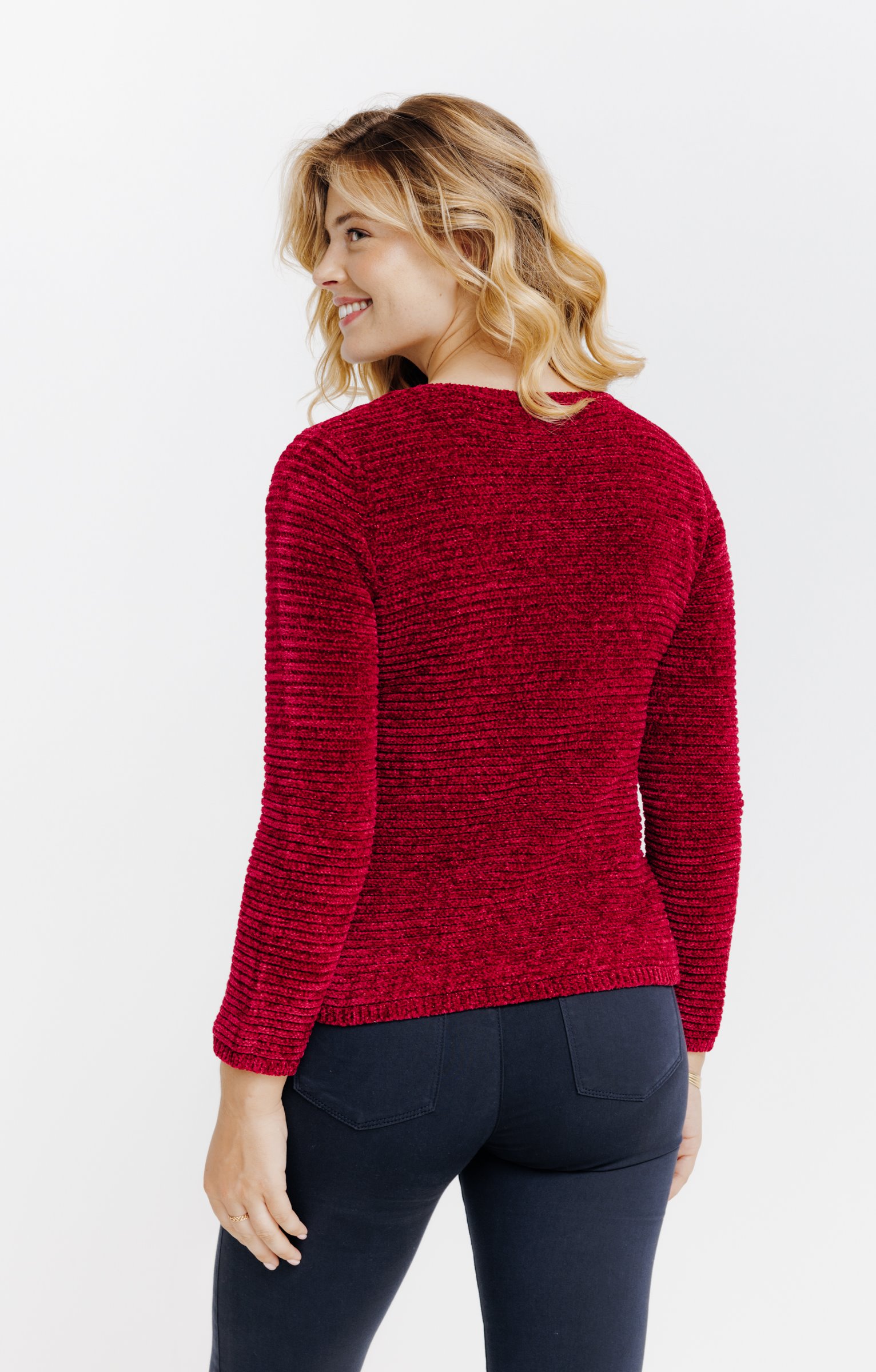 Cardigan zippé - BORDEAUX