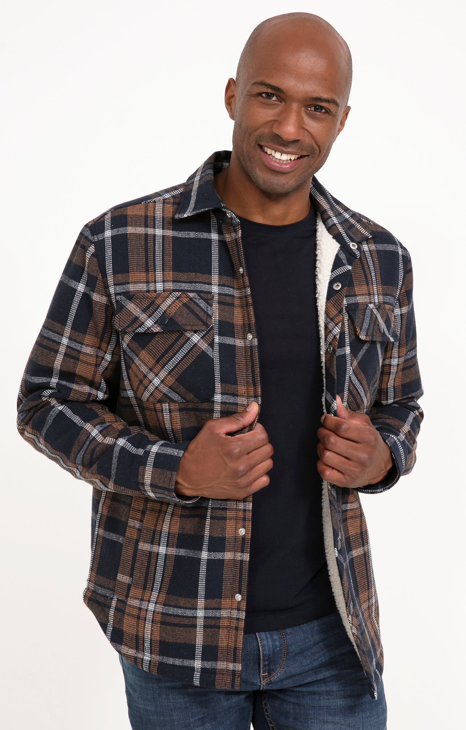 Surchemise TRICOT - MARINE