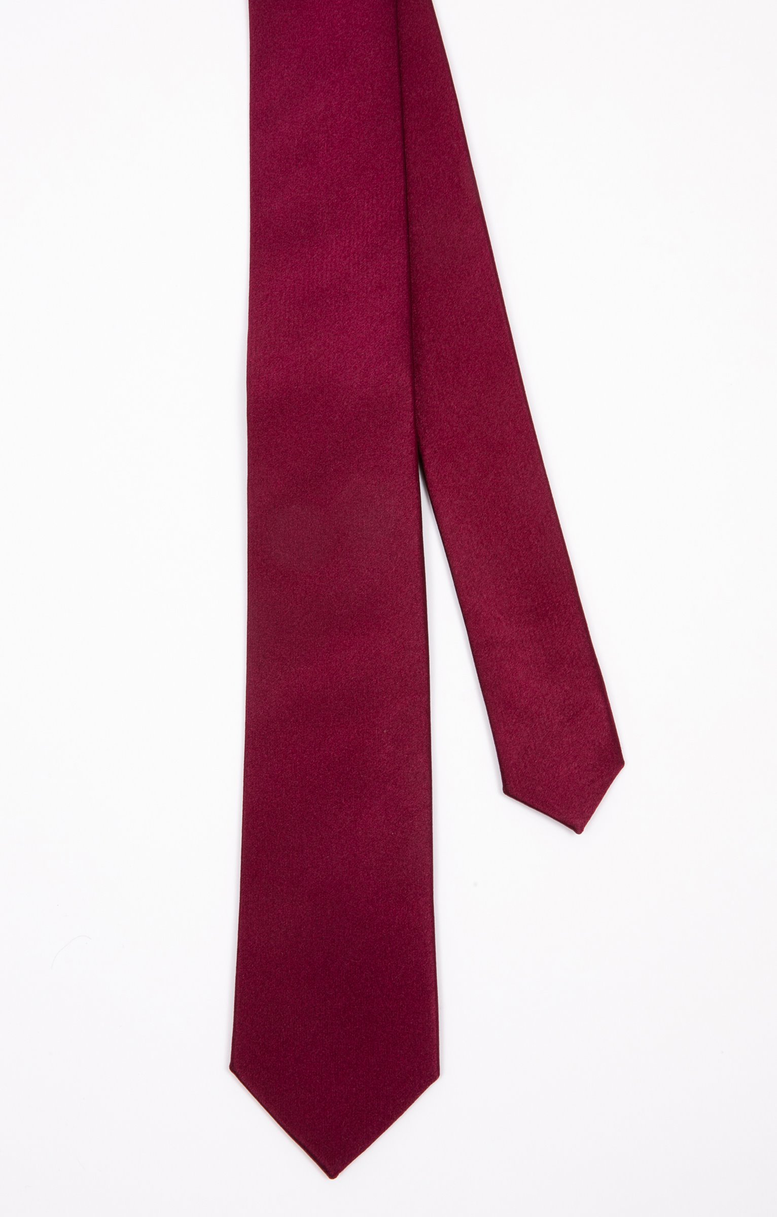 Cravate SATIN STRAWB - BORDEAUX