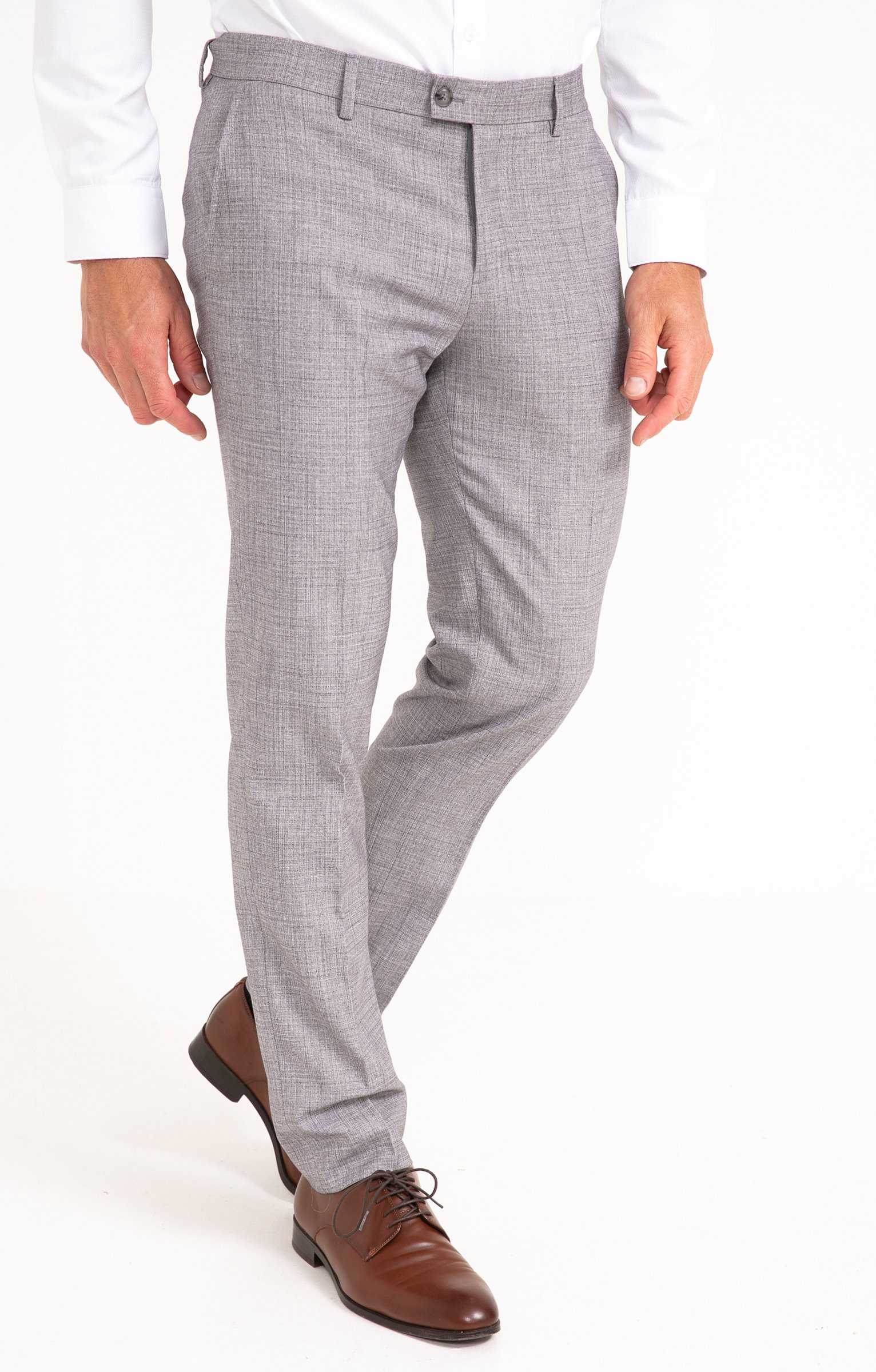 Pantalon de costume Granito - GRIS CLAIR