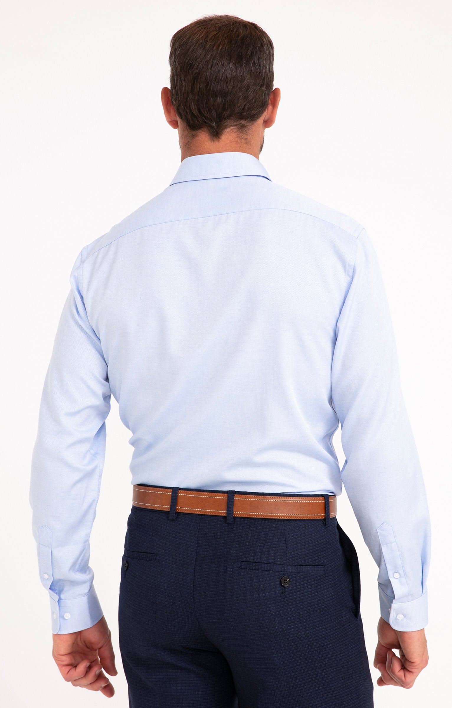 Chemise DIAGTRESSE coupe regular - BLEU CIEL
