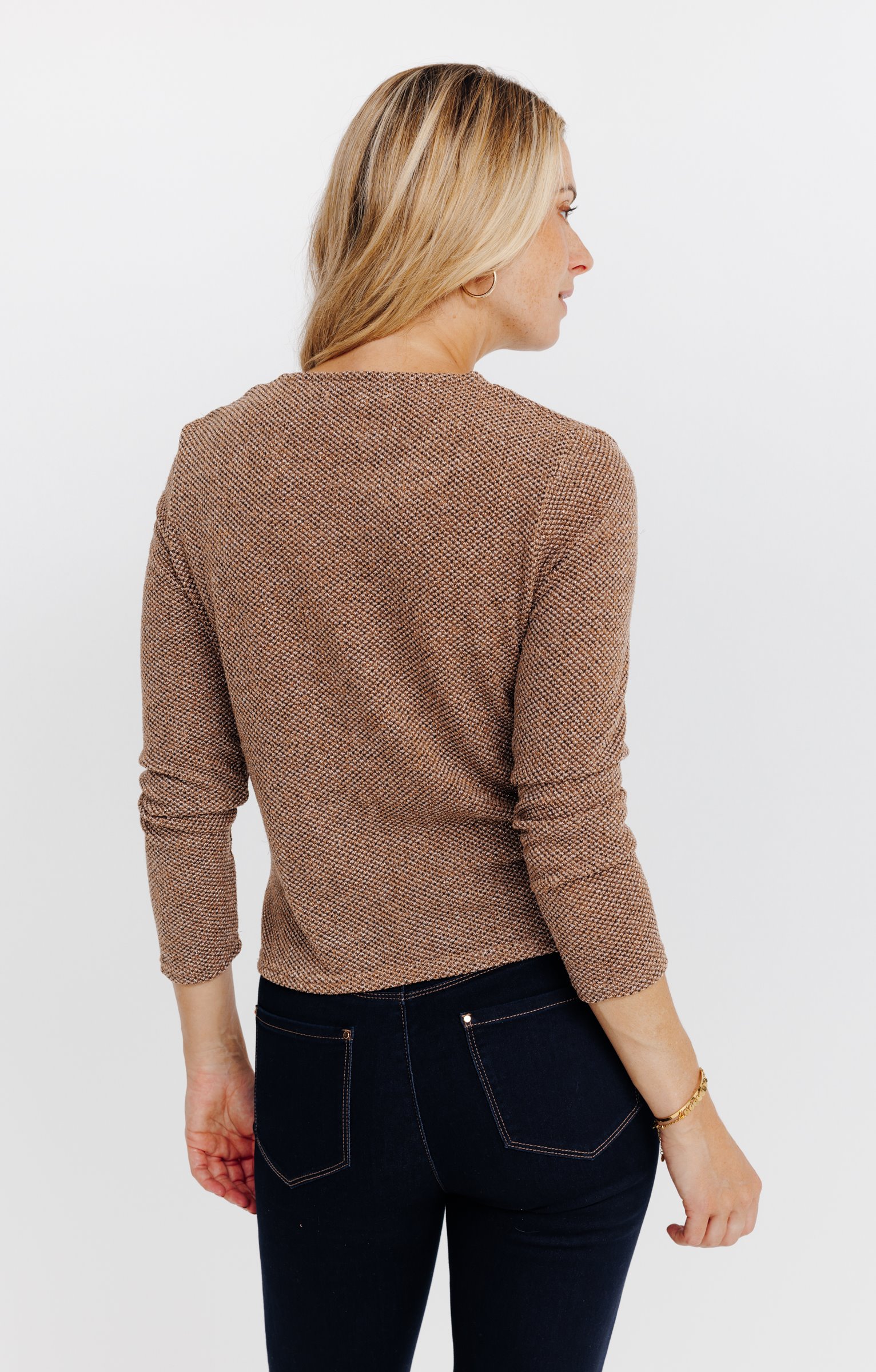 Cardigan boutonné - CAMEL