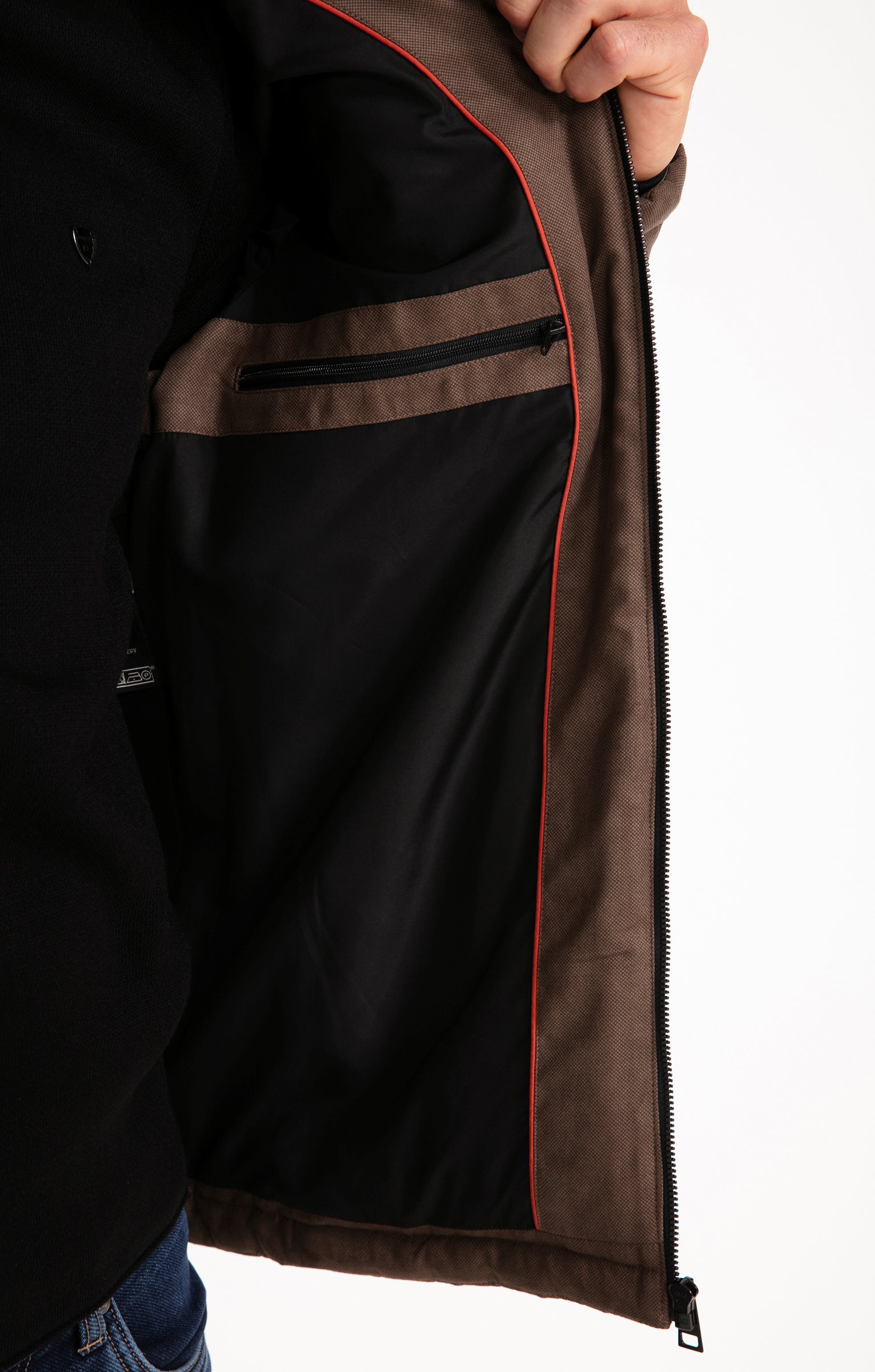 BLOUSON NEW SUEDE - BEIGE