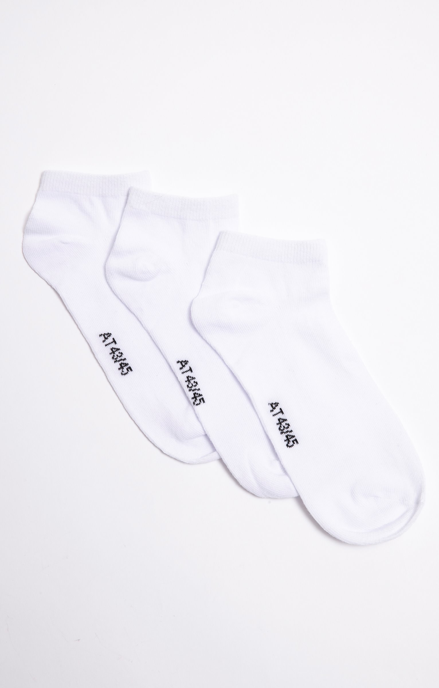 Lot de 3 paires de chaussettes SOCQ - BLANC