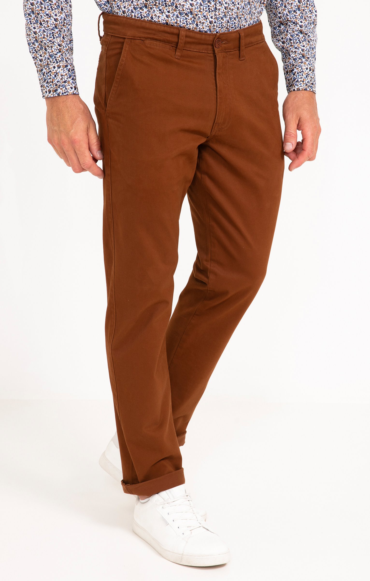 Pantalon chino Winter - MOKA