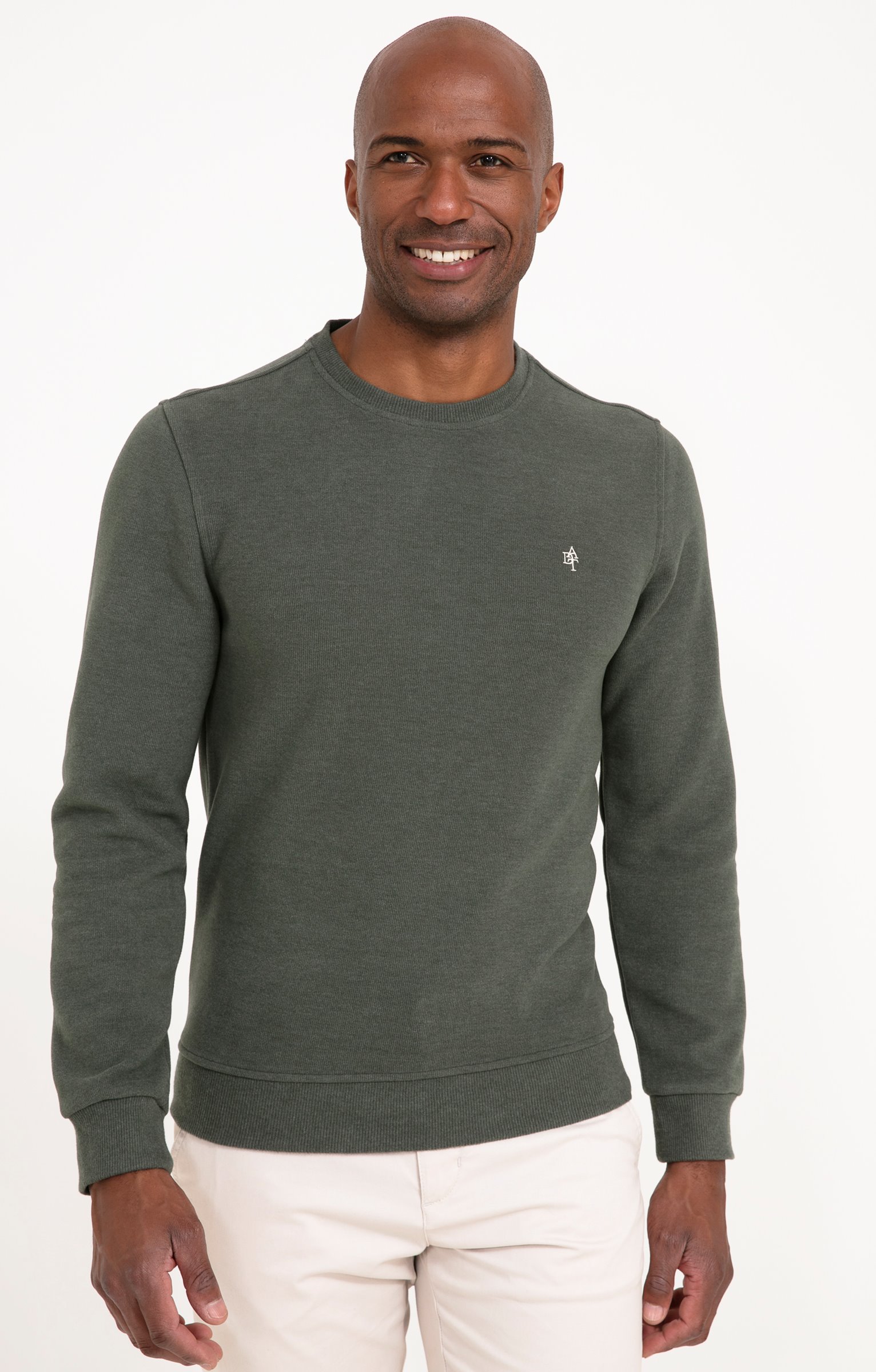 Sweat manches longues Dolce - KAKI CLAIR