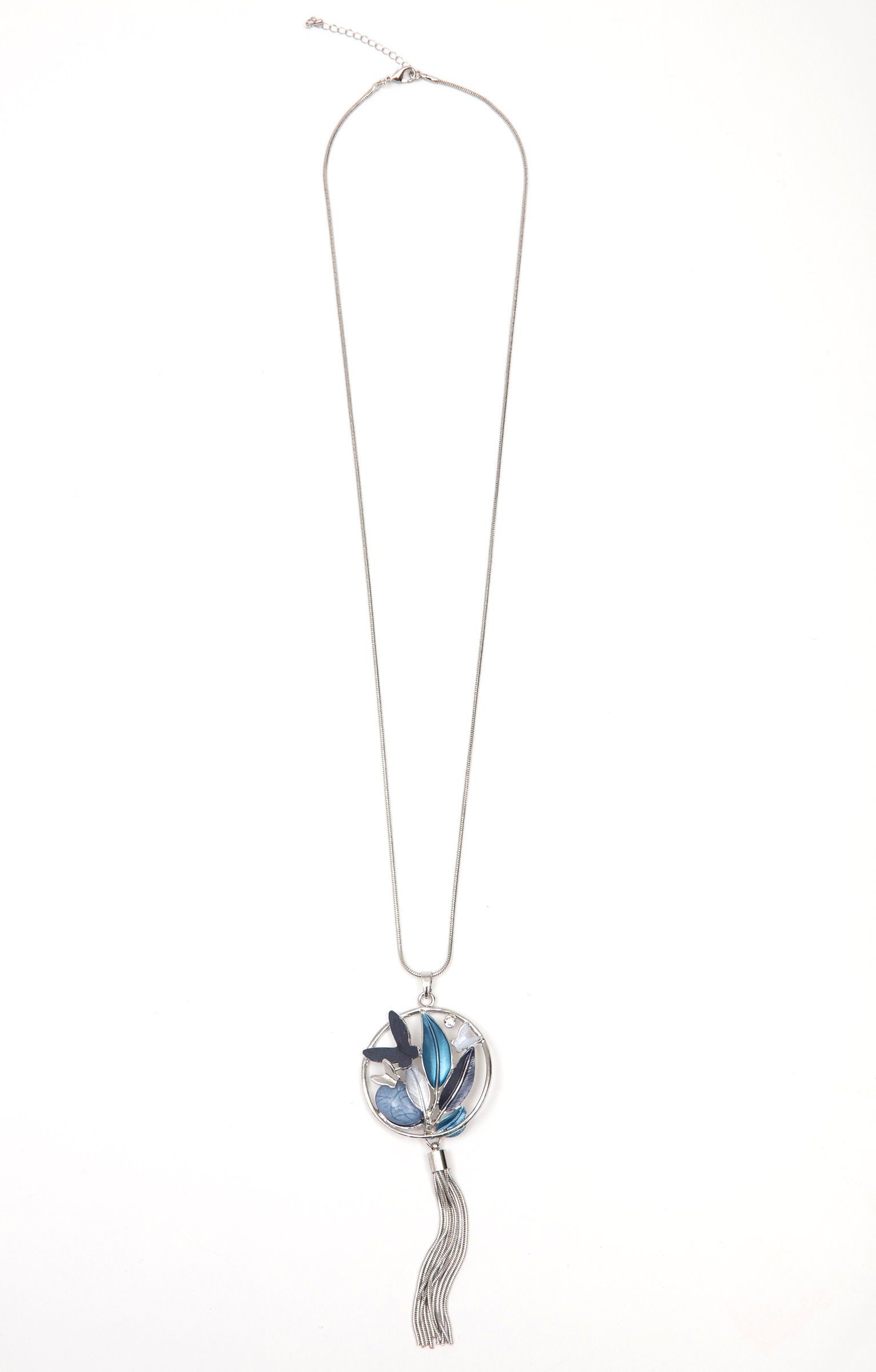 Sautoir avec pendentif cercle - INDIGO