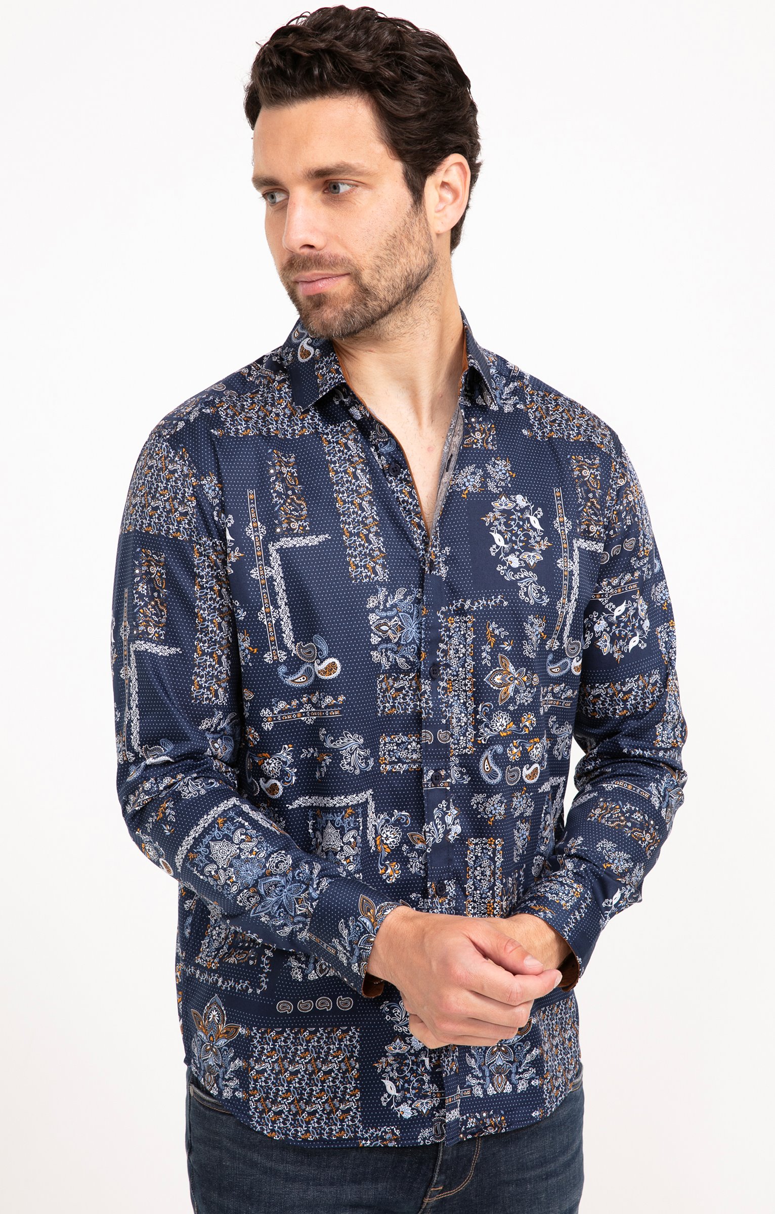 Chemise à manches longues FREAKY - MARINE