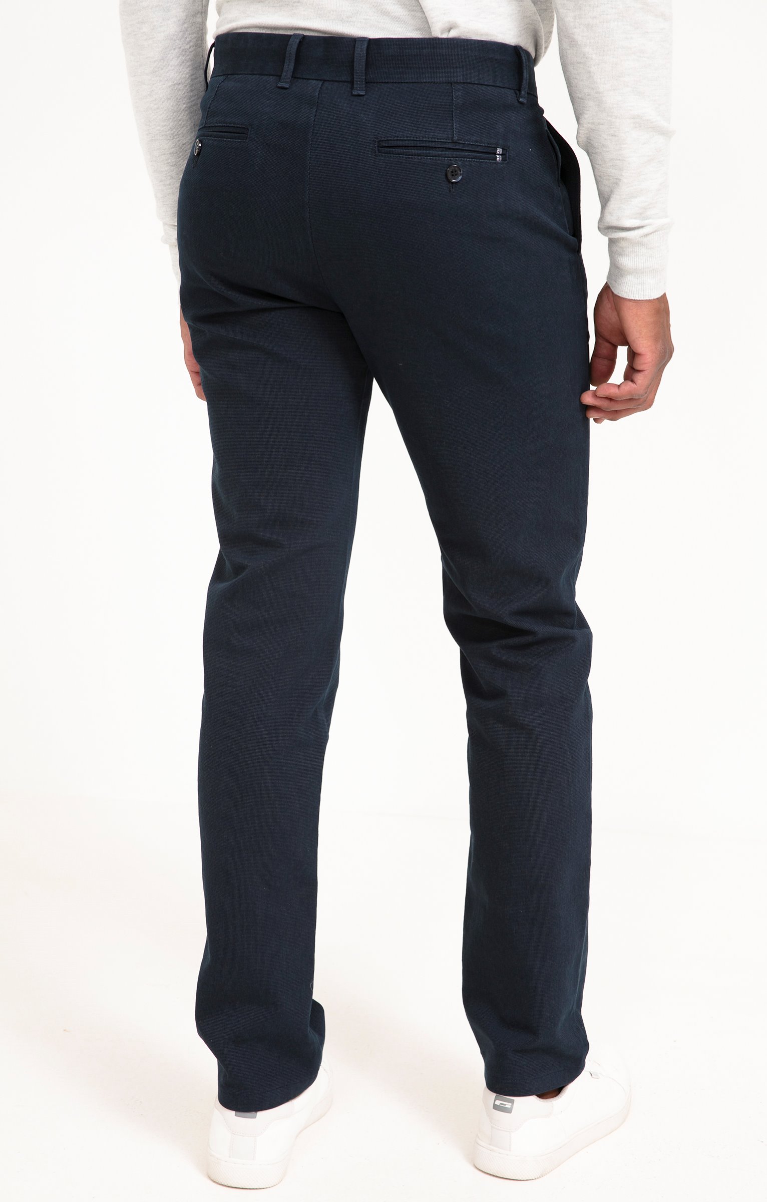 Pantalon chino Micro - BLEU