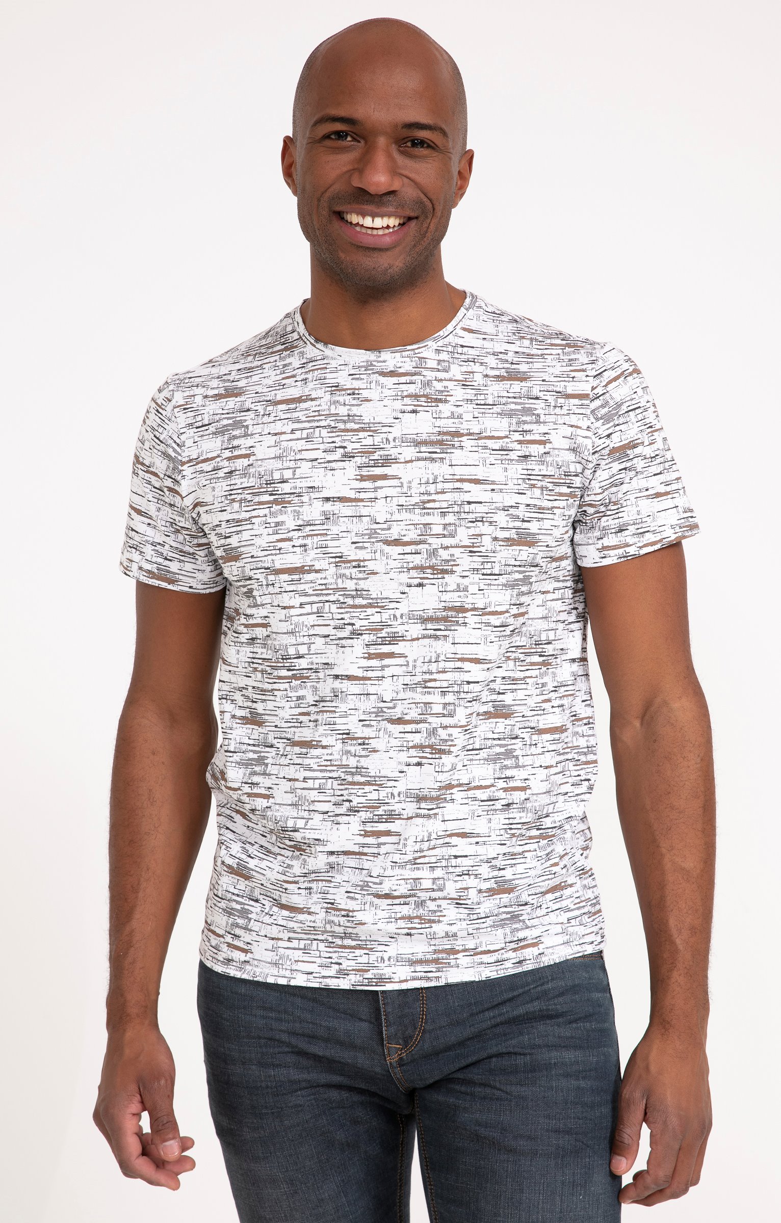 Tee-shirt manches courtes Muraille - BLANC