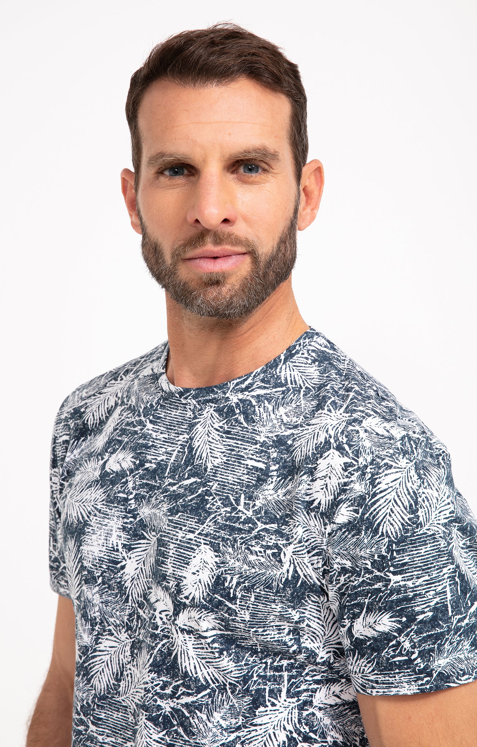 Tee-shirt manches courtes Ile - BLEU