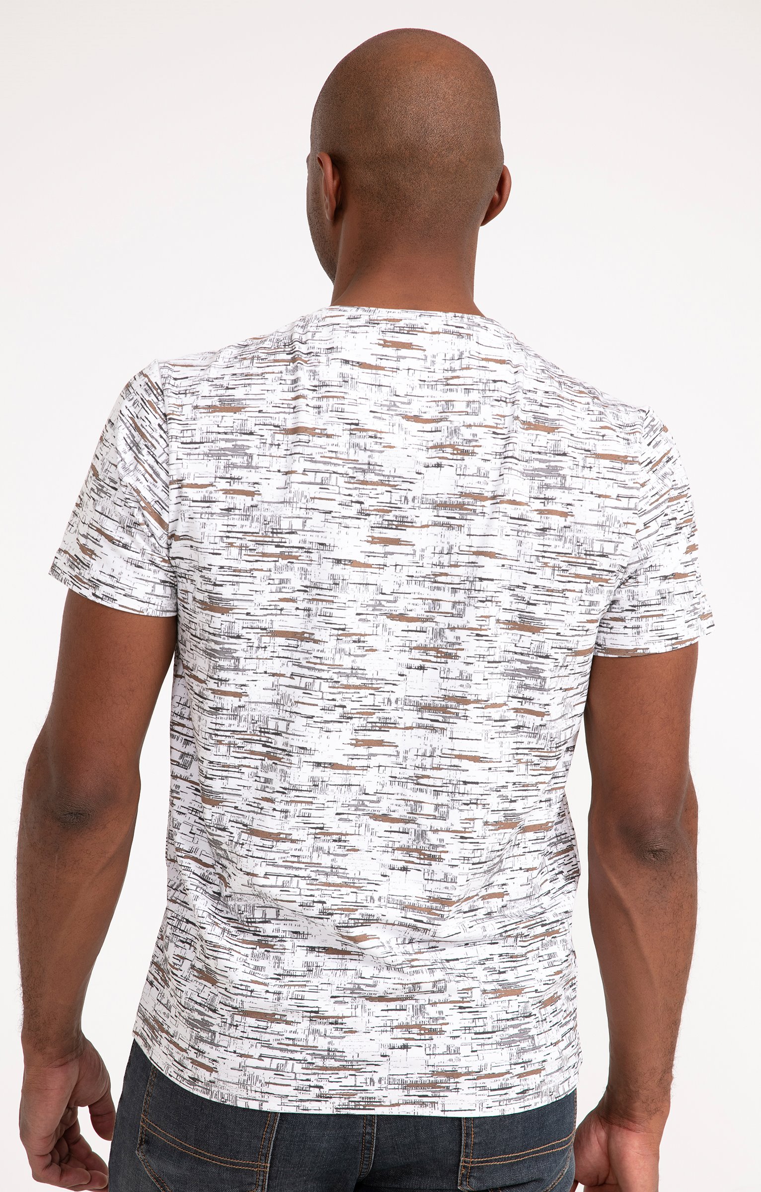 Tee-shirt manches courtes Muraille - BLANC