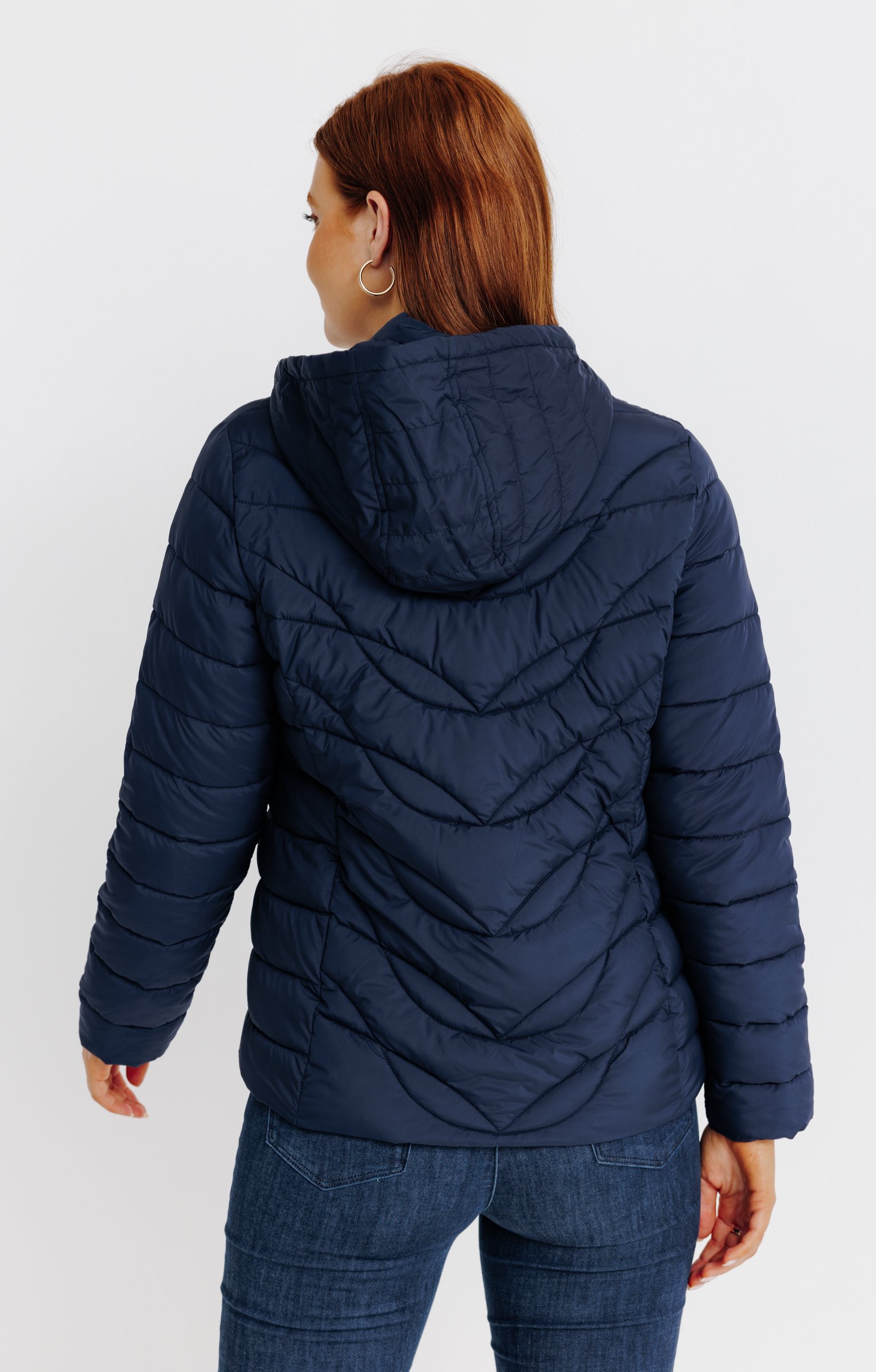 Doudoune légère non doublée - MARINE