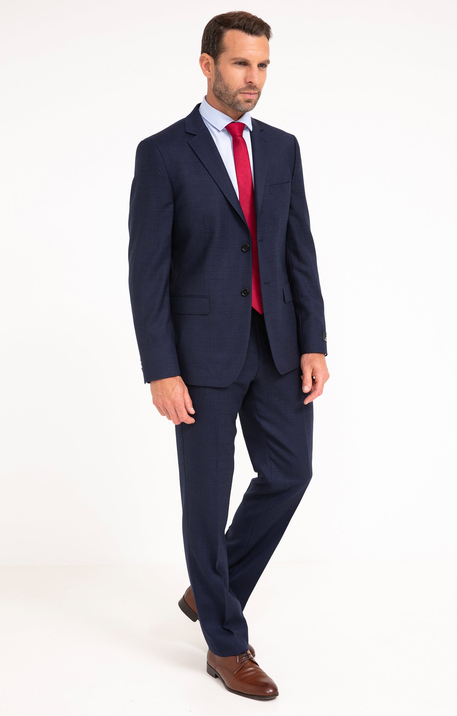 Pantalon de costume Carobrou - MARINE