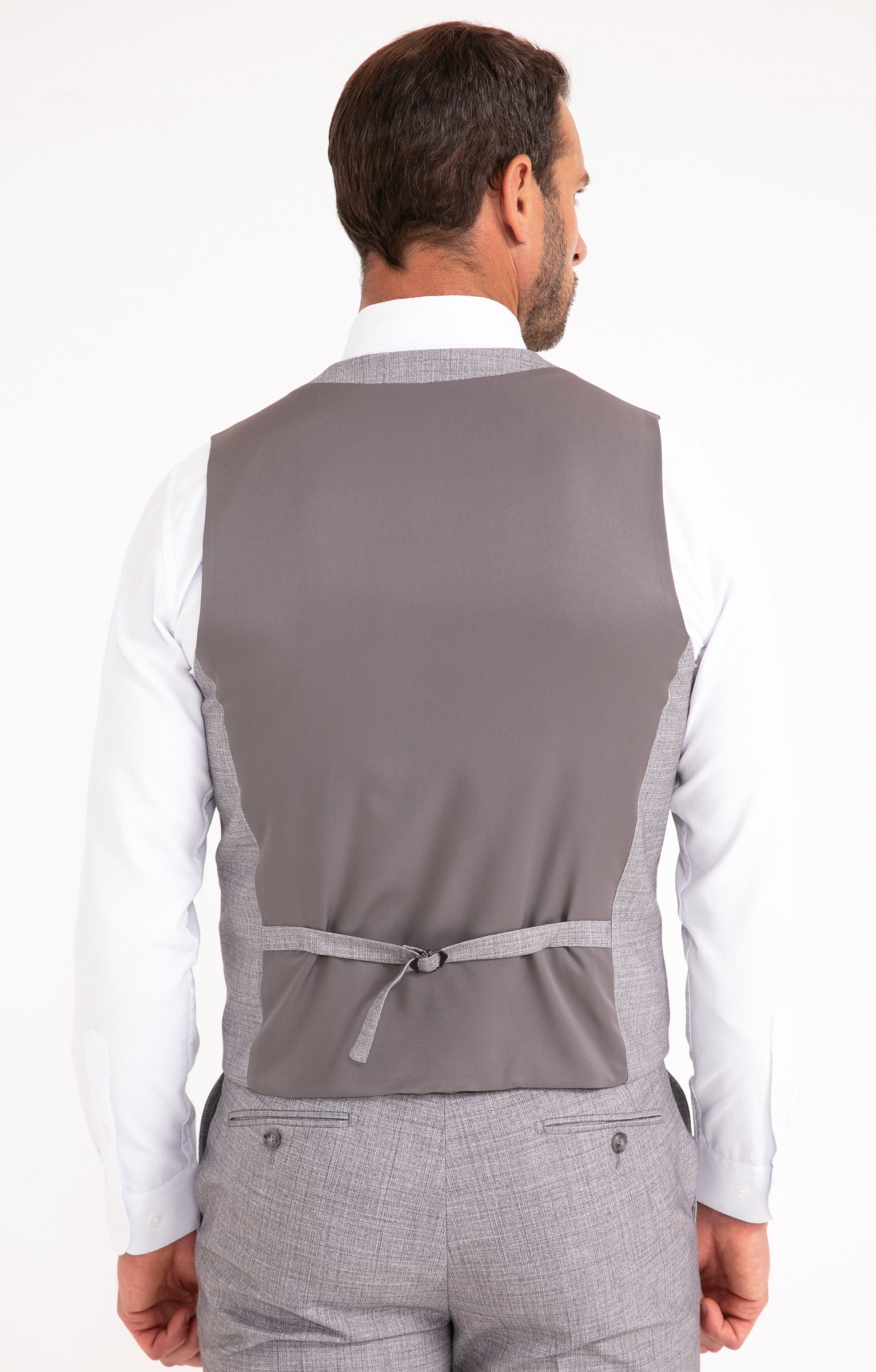 Gilet de costume Granito - GRIS CLAIR