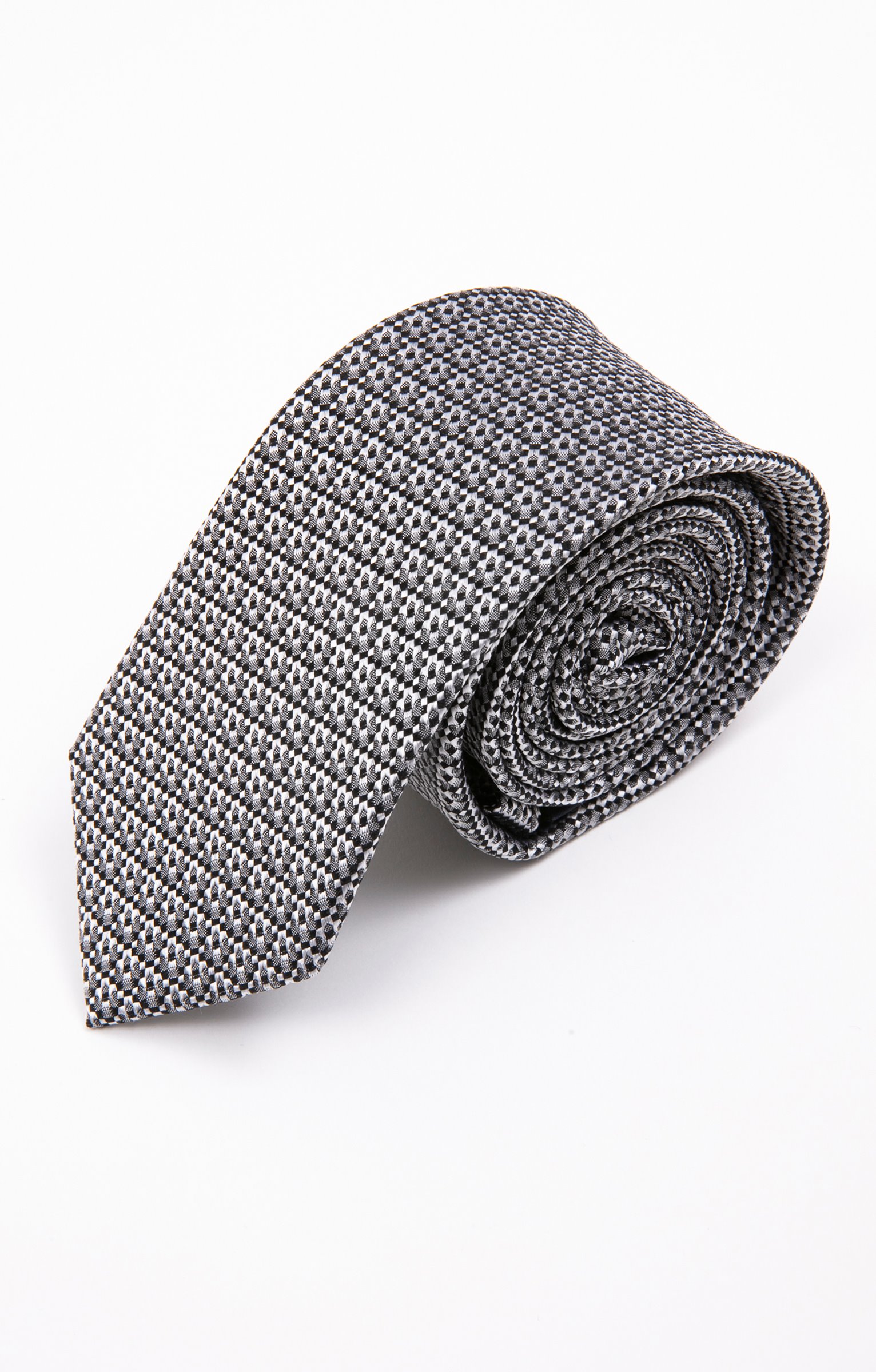 Cravate FAIENCE - GRIS MOYEN