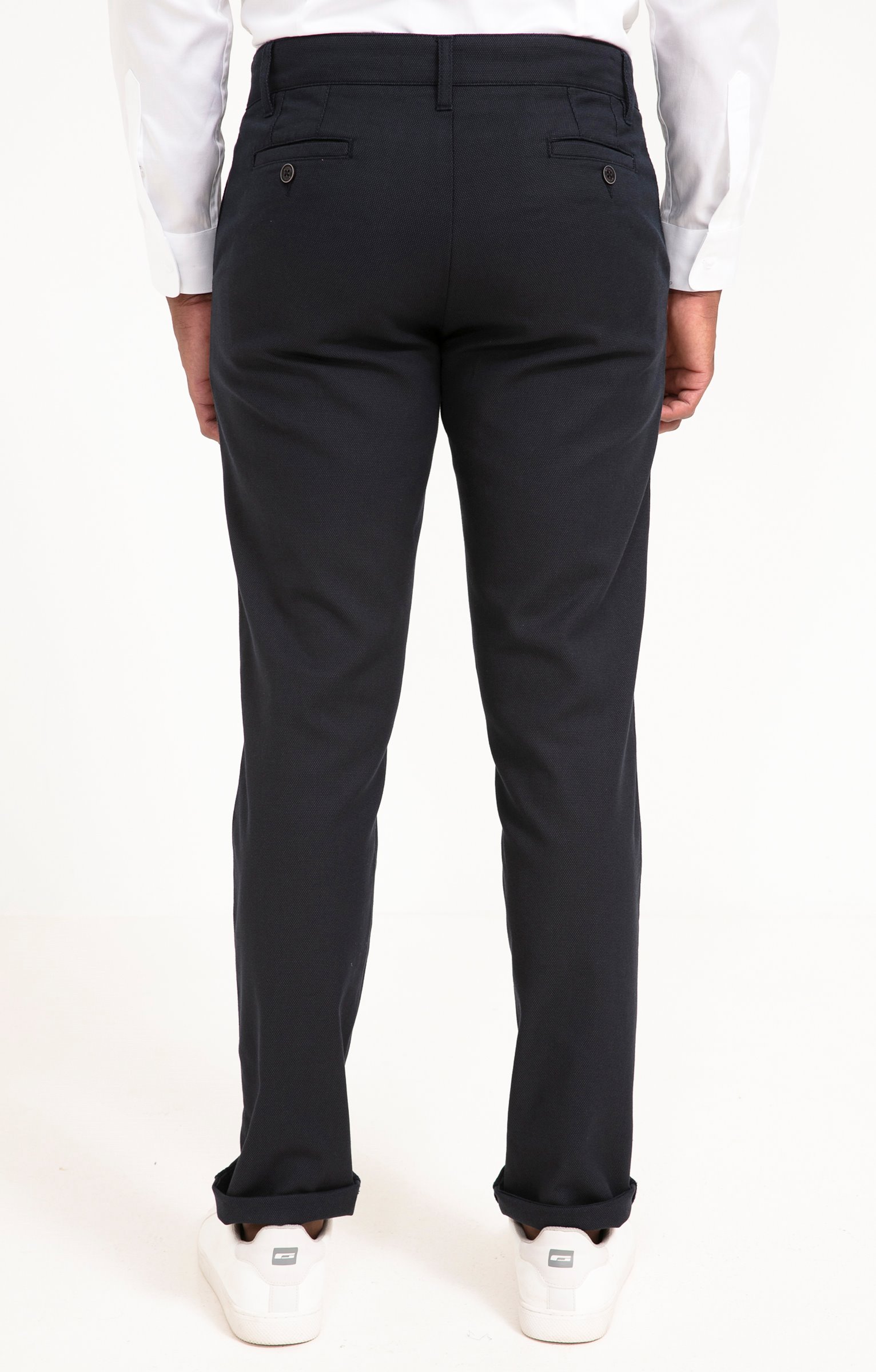 Pantalon chino Liam - MARINE
