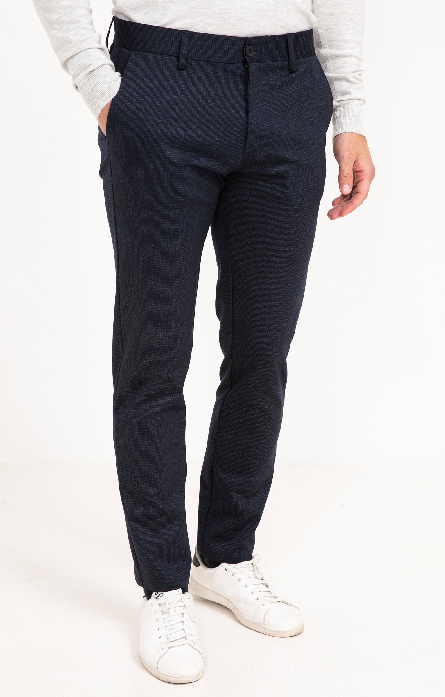 Pantalon chino Kory Maille - MARINE