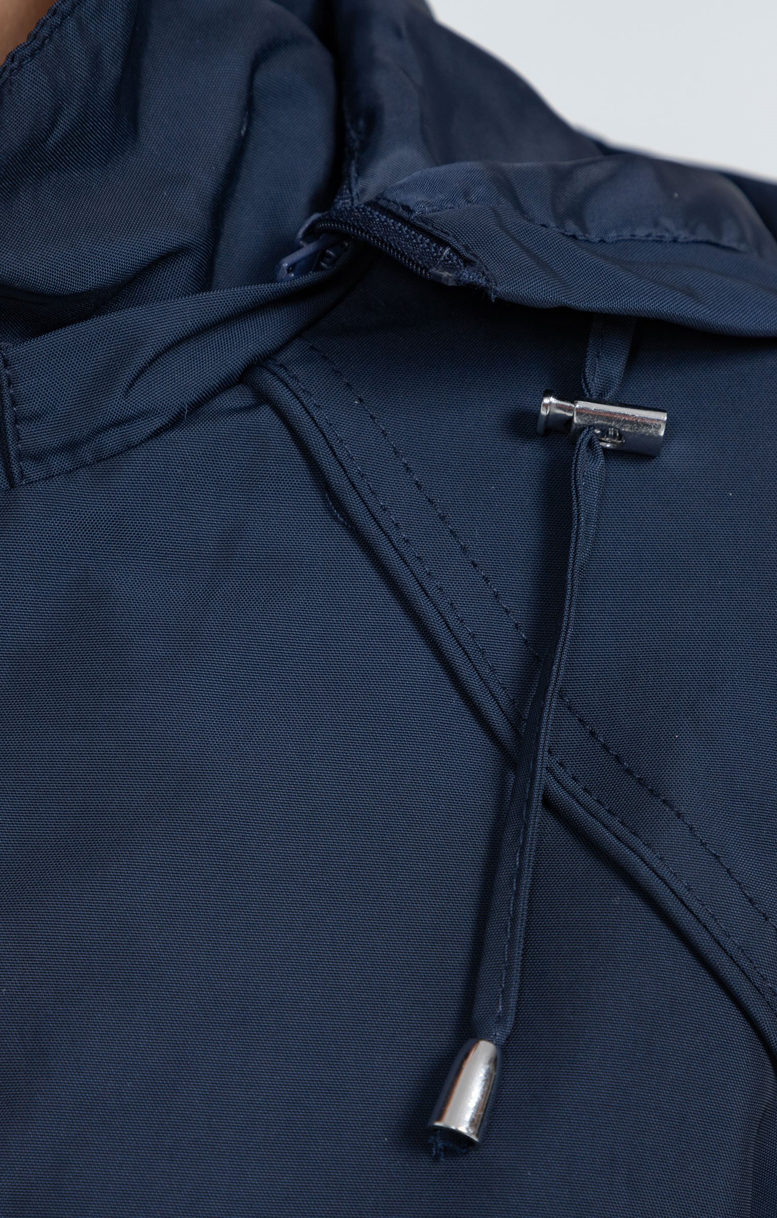 Parka avec capuche amovible - MARINE