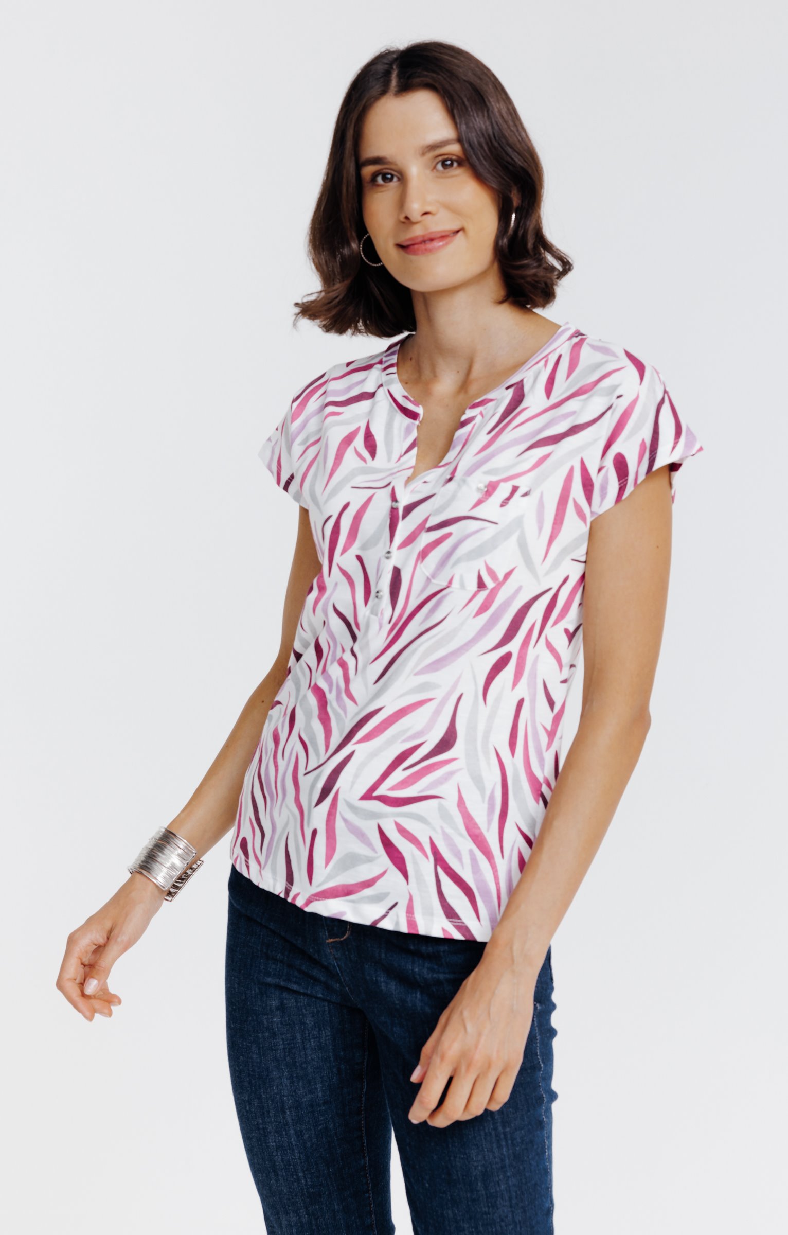 Tee-shirt manches courtes  - ÉCRU