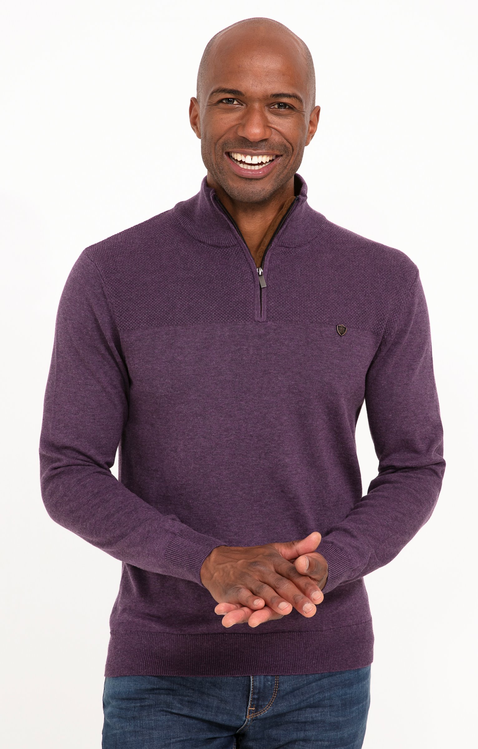 Pull col montant zippé - PARME