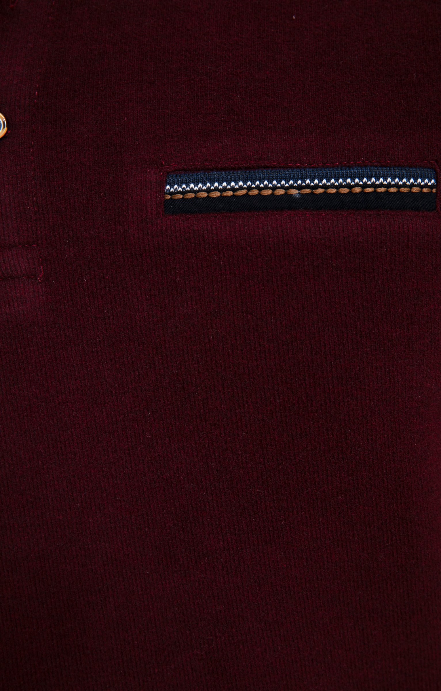 Tee-shirt manches longues Rib chic - PRUNE