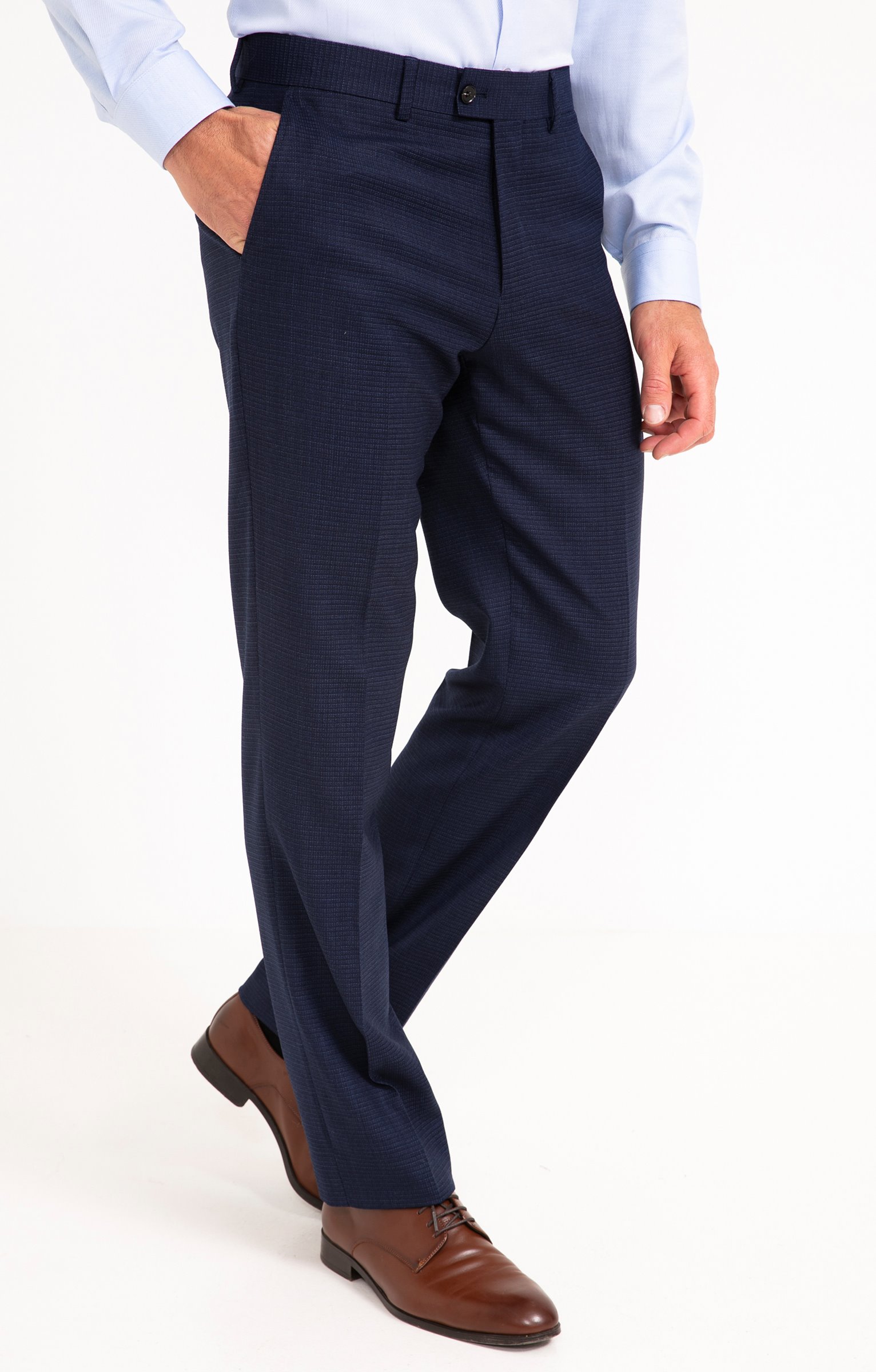 Pantalon de costume Carobrou - MARINE