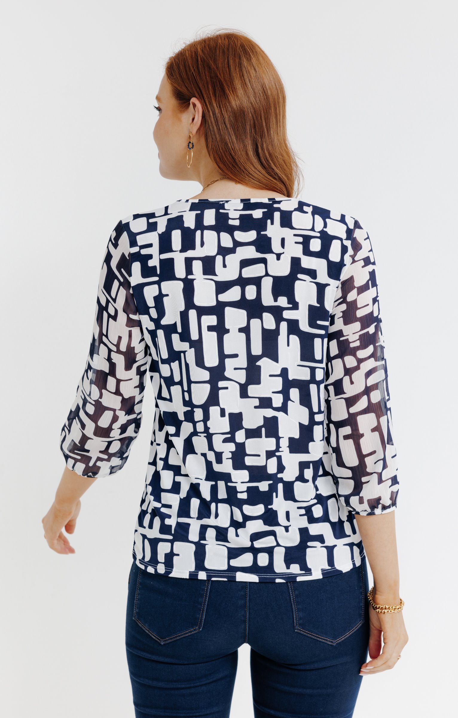 Tee-shirt imprimé - BLEU