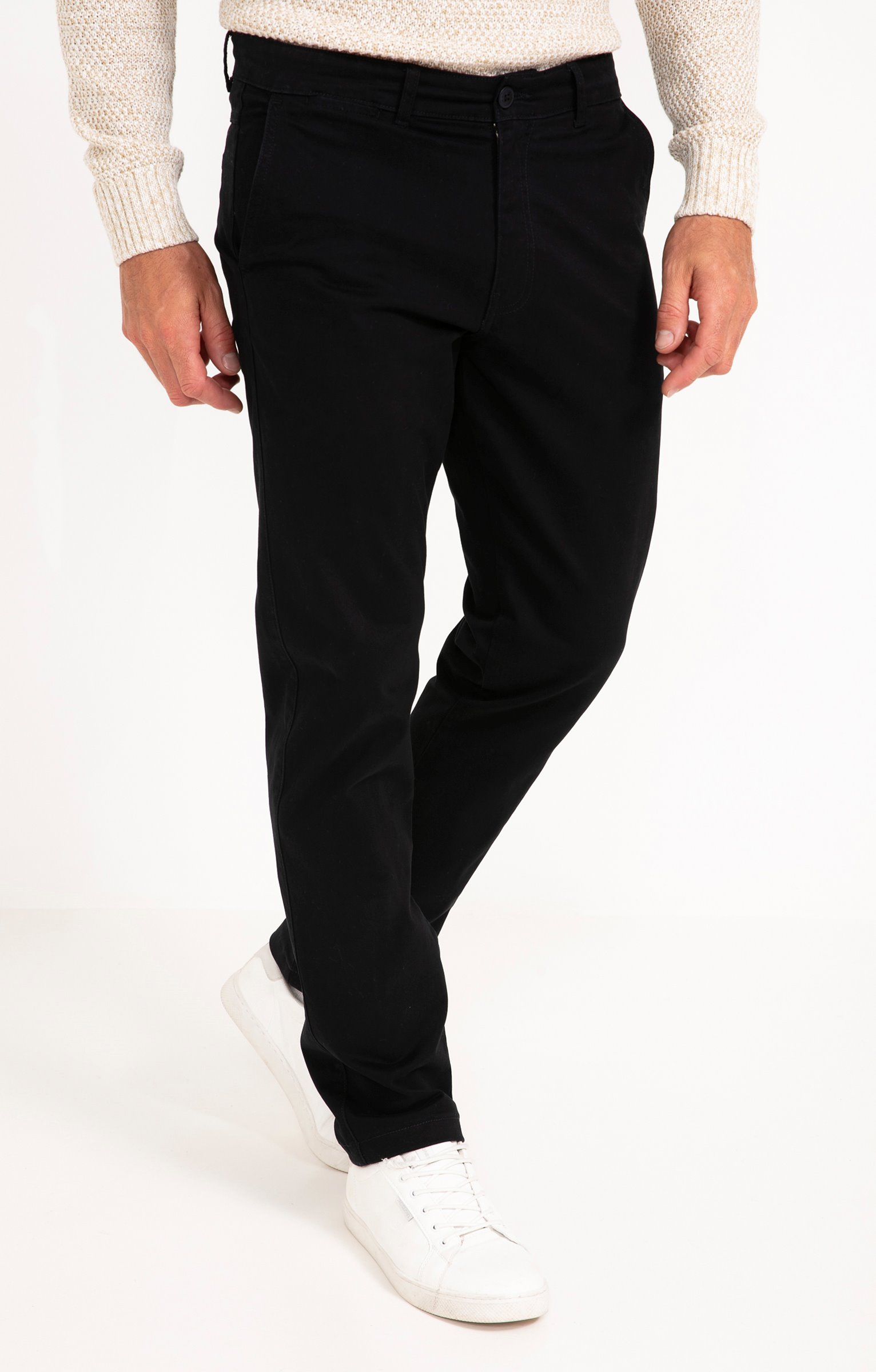 Pantalon chino Winter - MARINE