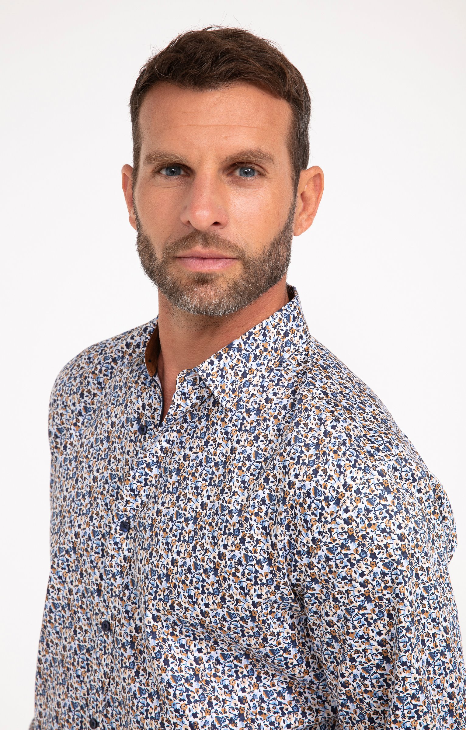 Chemise manches longues BERTHIE - BLANC