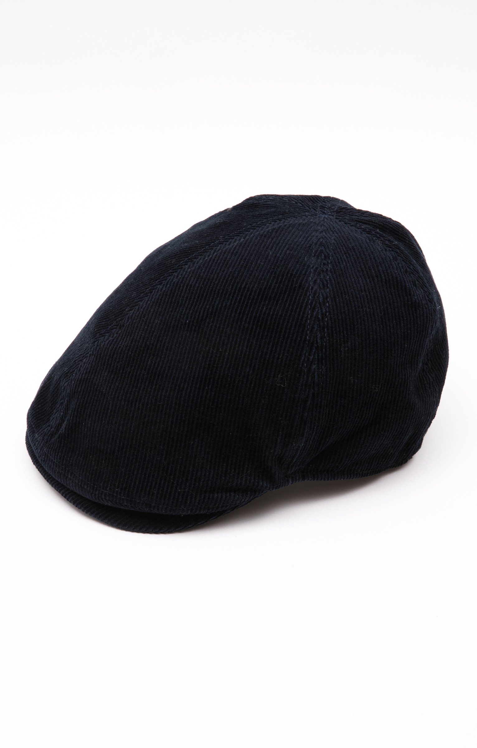 Casquette plate velours - NOIR