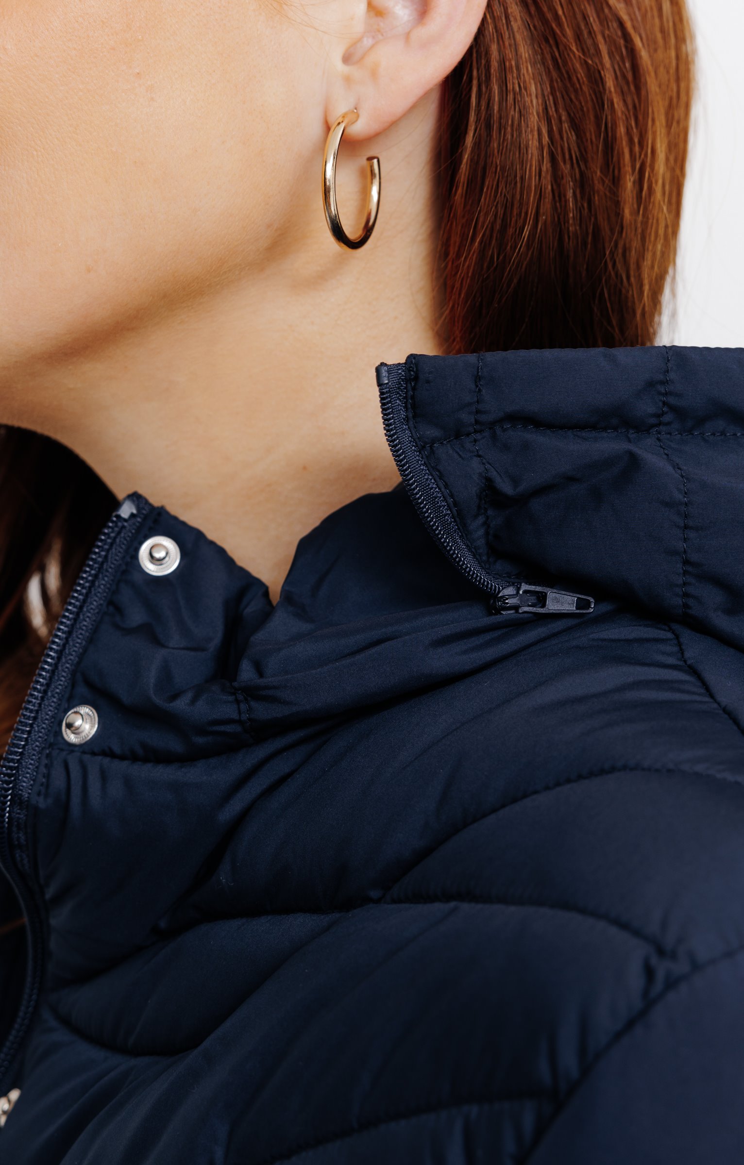 Doudoune légère non doublée - MARINE