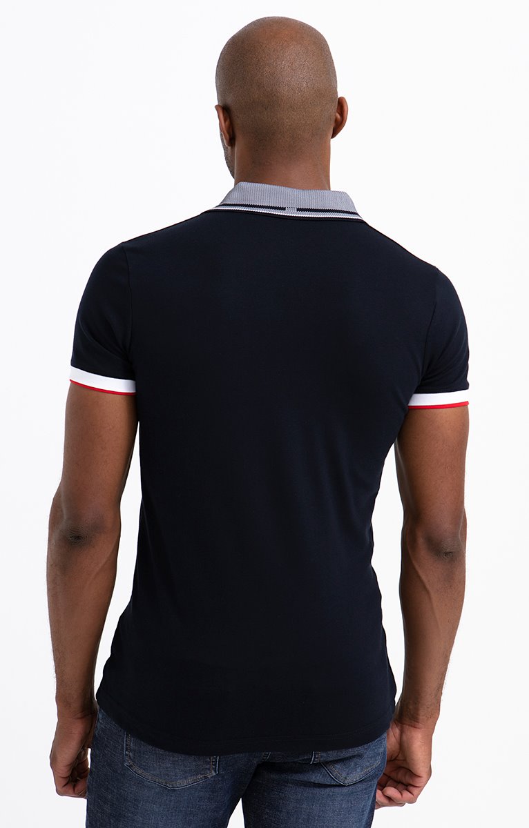 Polo manches courtes VP Marine - MARINE