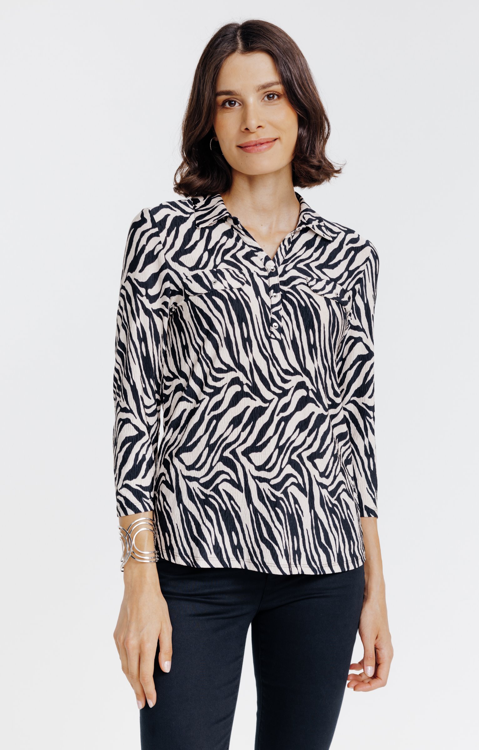 Tee-shirt imprimé - NOIR