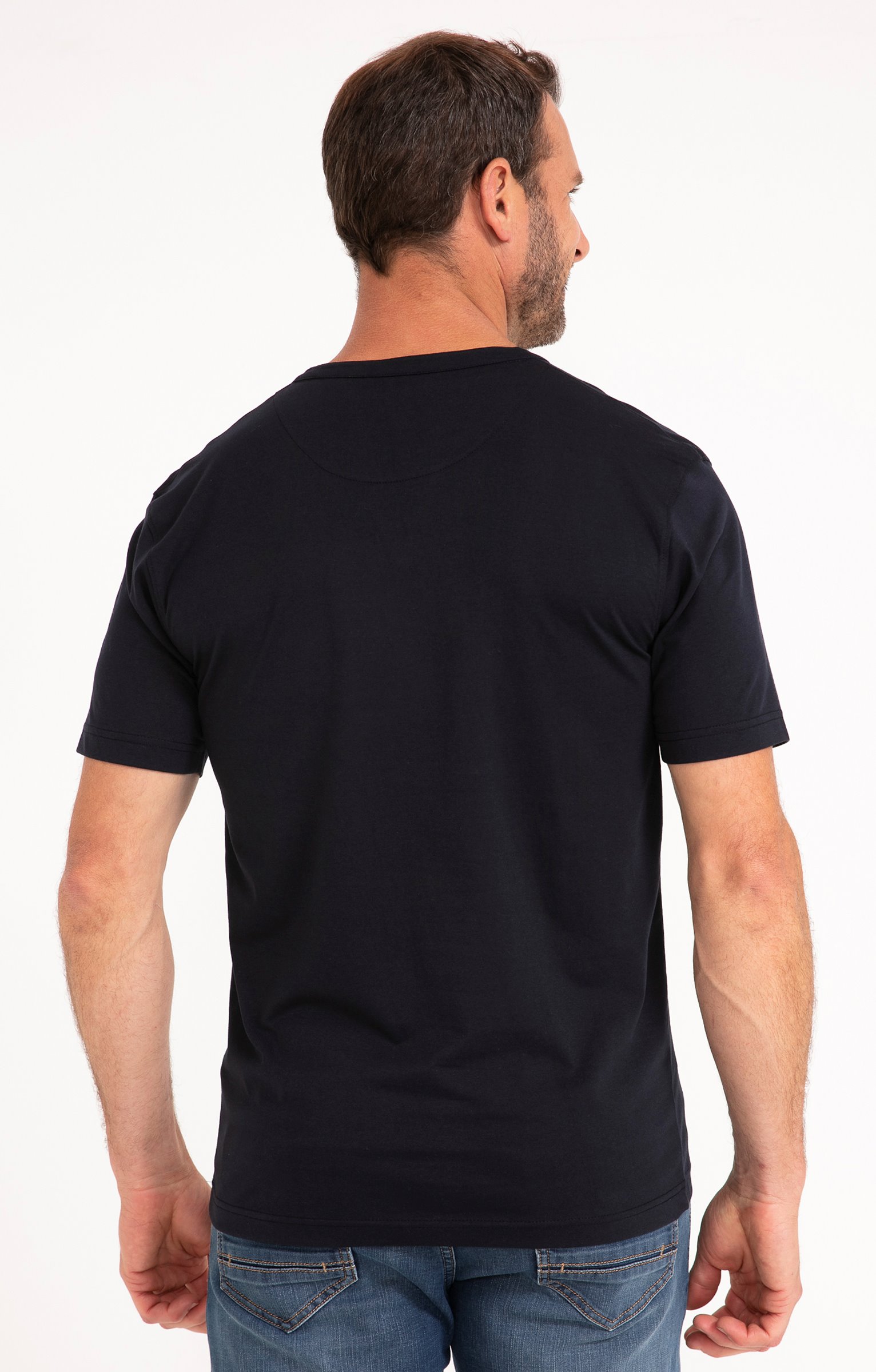 Tee-shirt manches courtes Block - MARINE