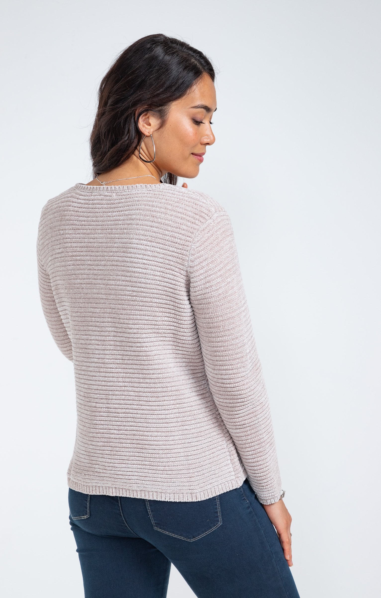 Cardigan zippé - GRÈGE
