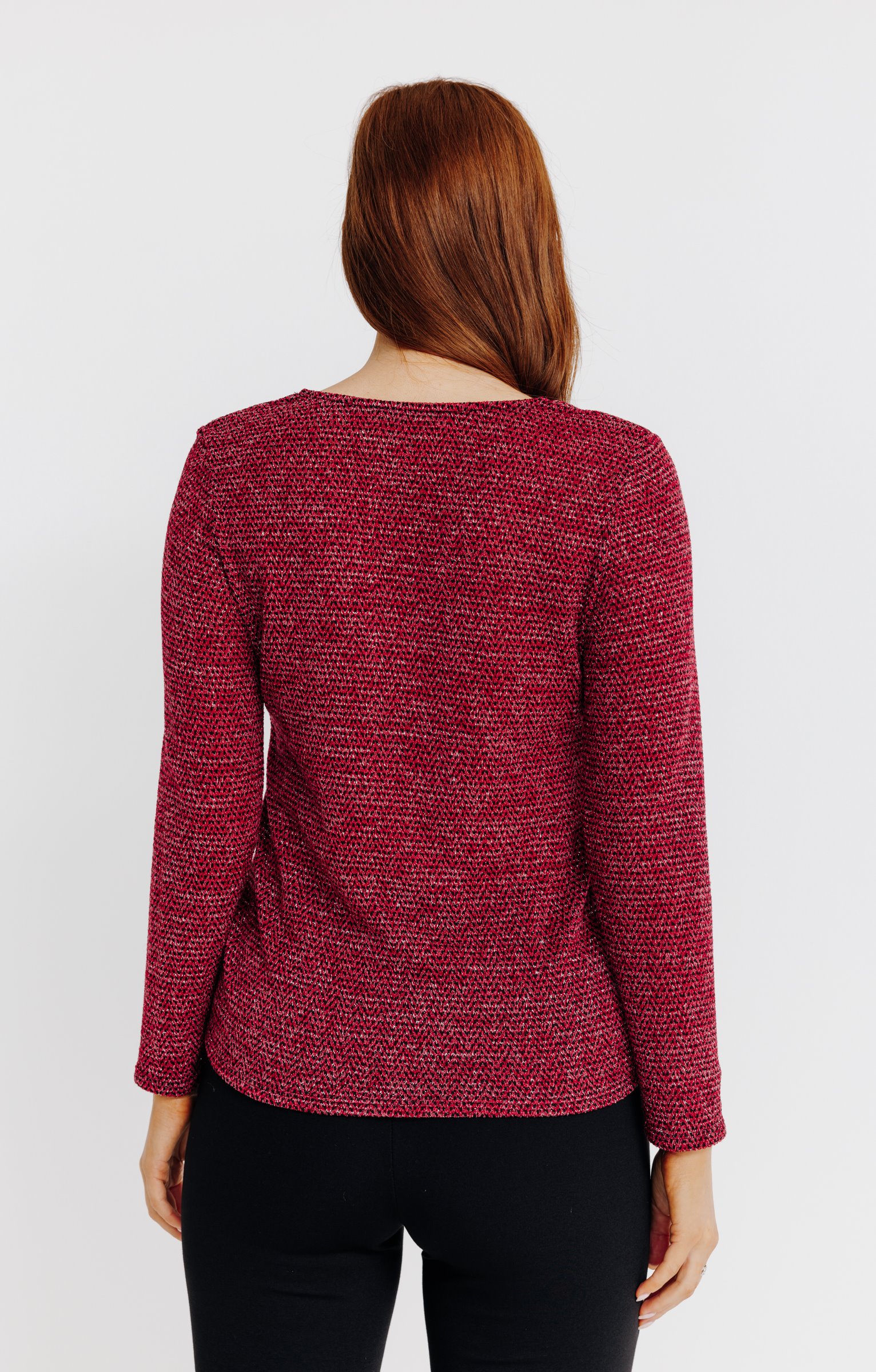 Pull détails dentelle - BORDEAUX