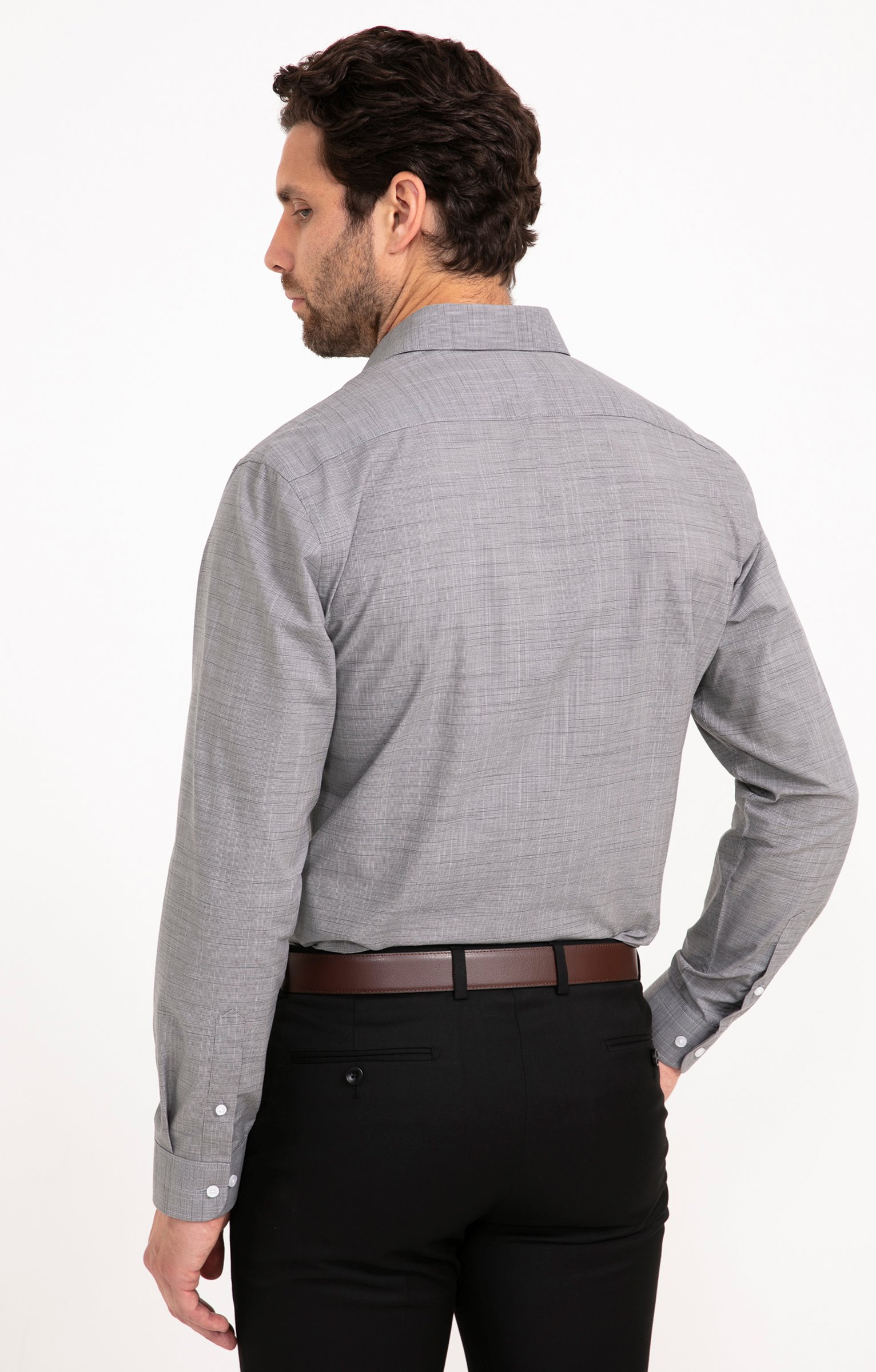 Chemise DRYGREY coupe regular - GRIS MOYEN