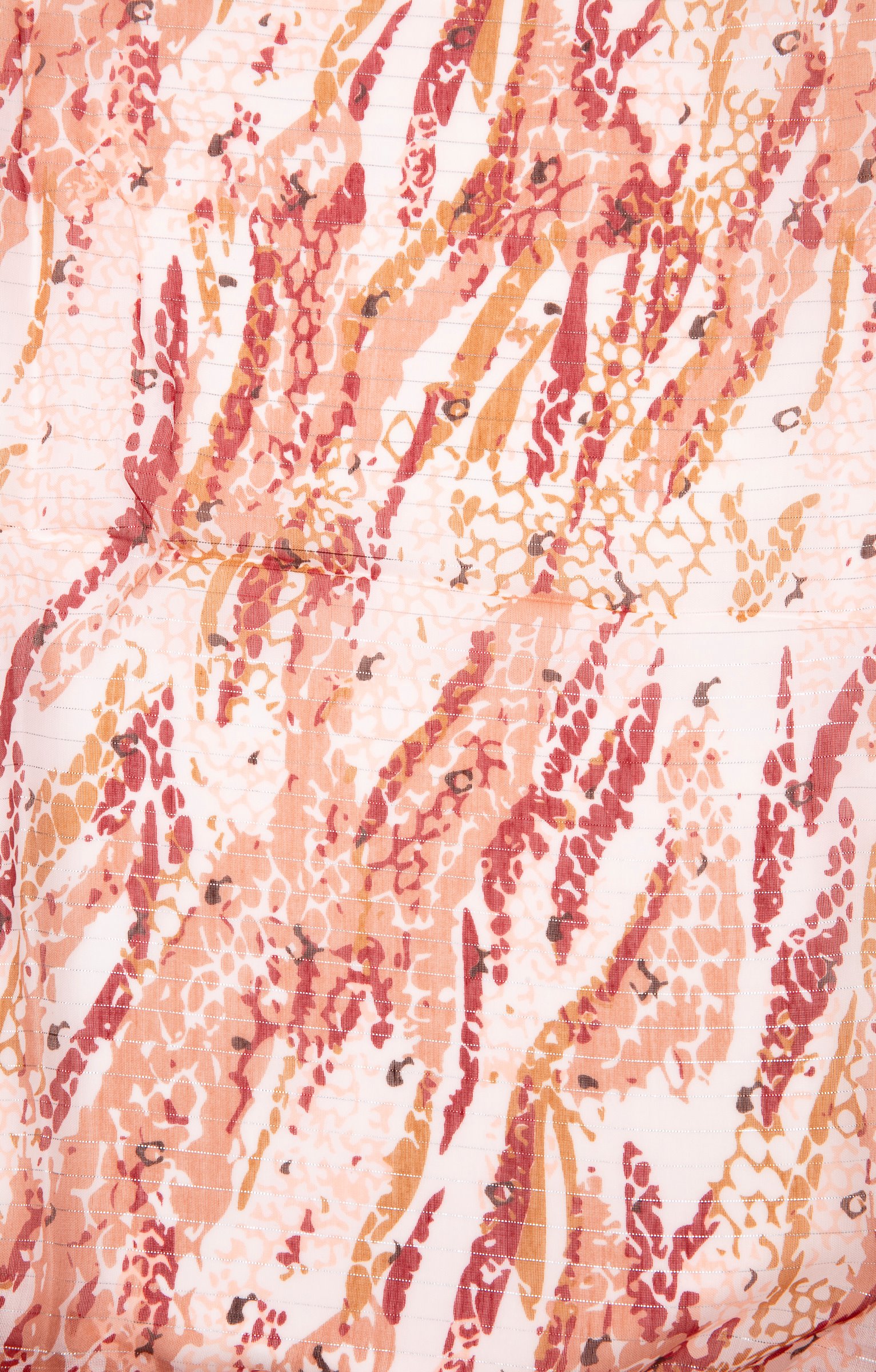 Grand foulard fils métalliques - MELON