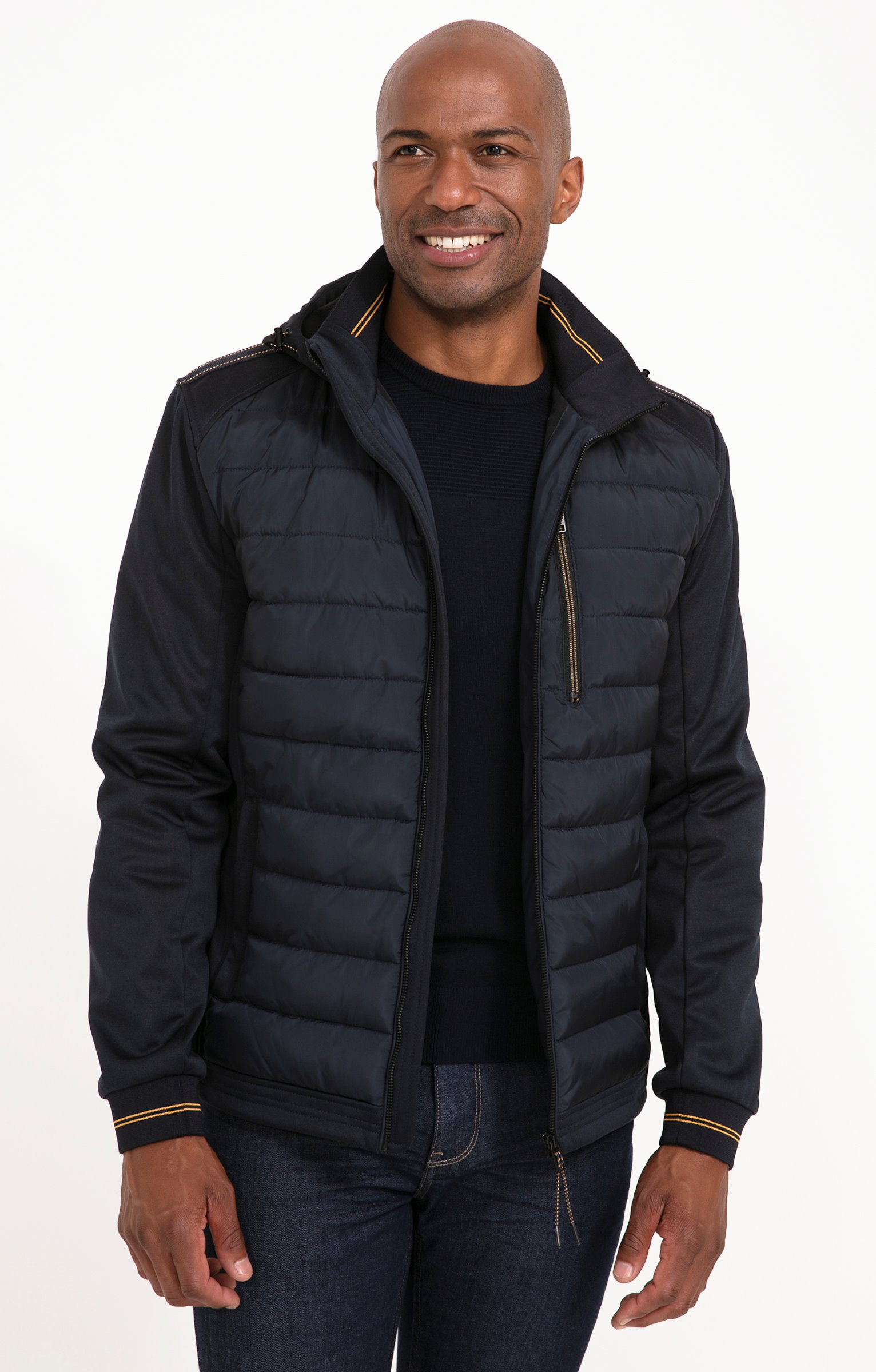 Blouson DENIS HOOD - MARINE