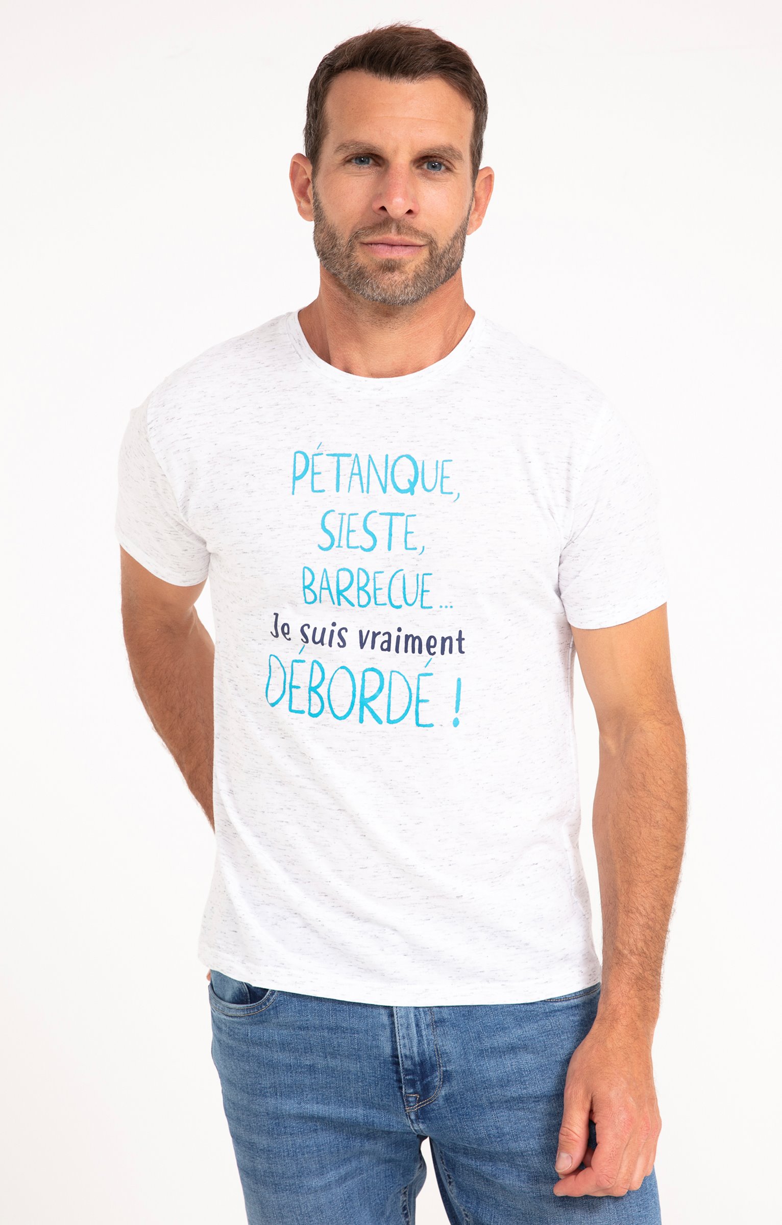 Tee-shirt Débordé - BLANC