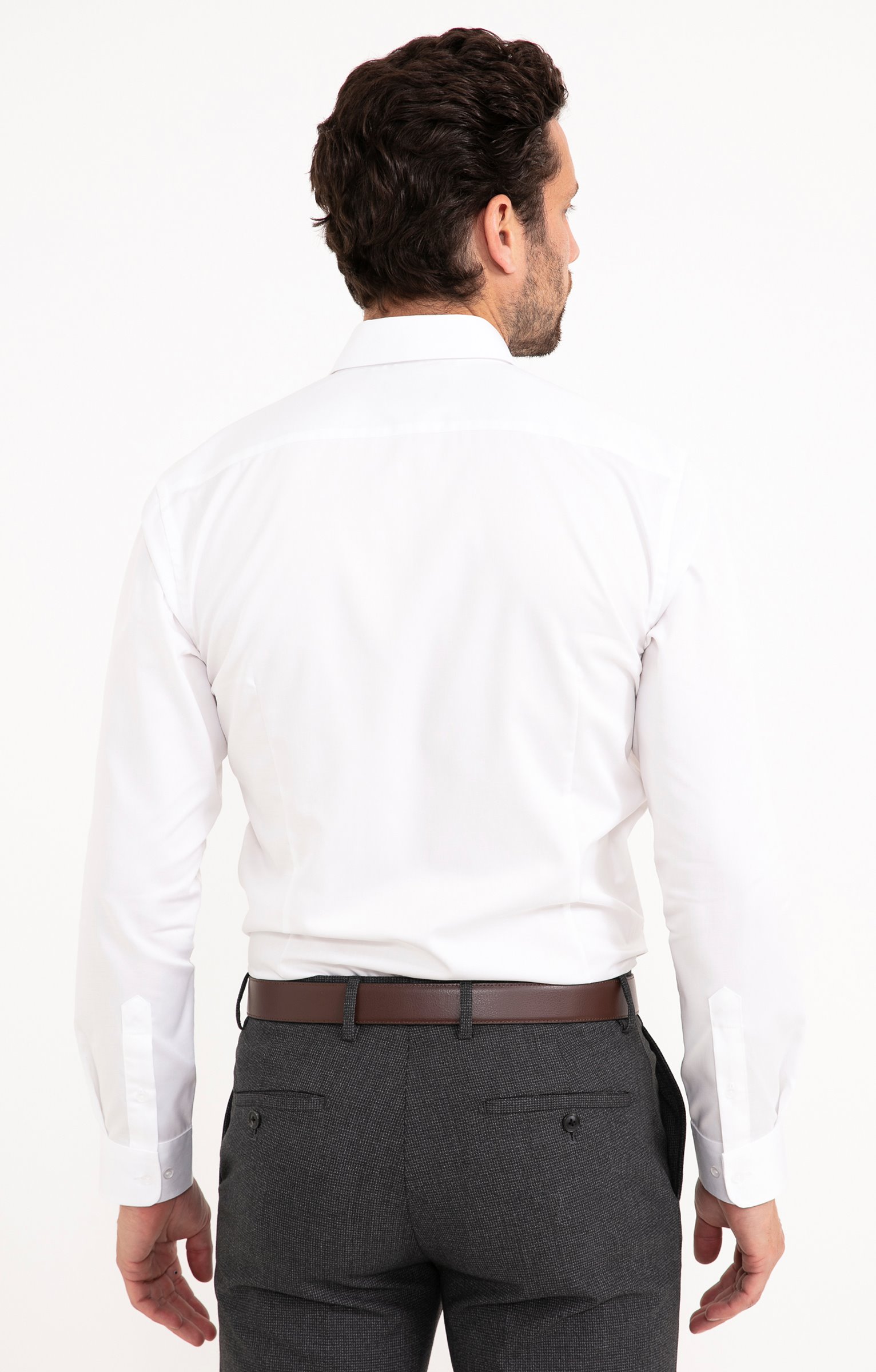 Chemise WHITEBAR coupe confort - BLANC