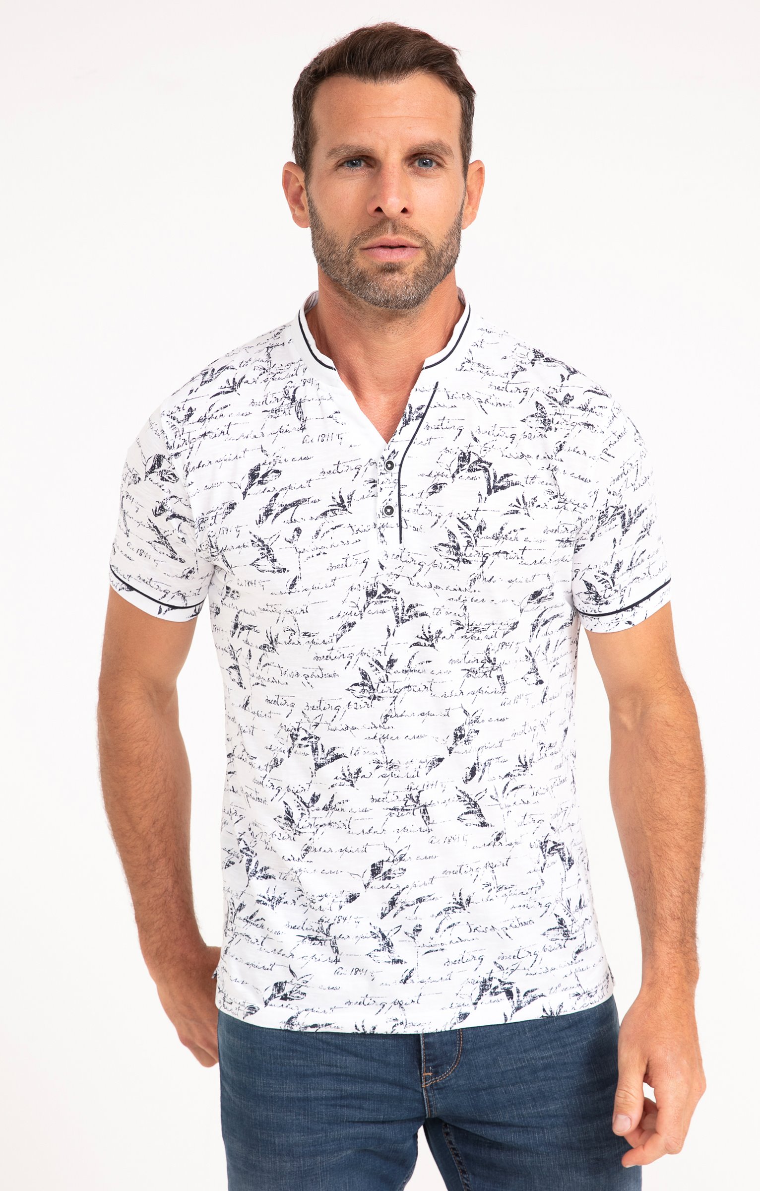 Tee-shirt manches courtes Galway - BLANC