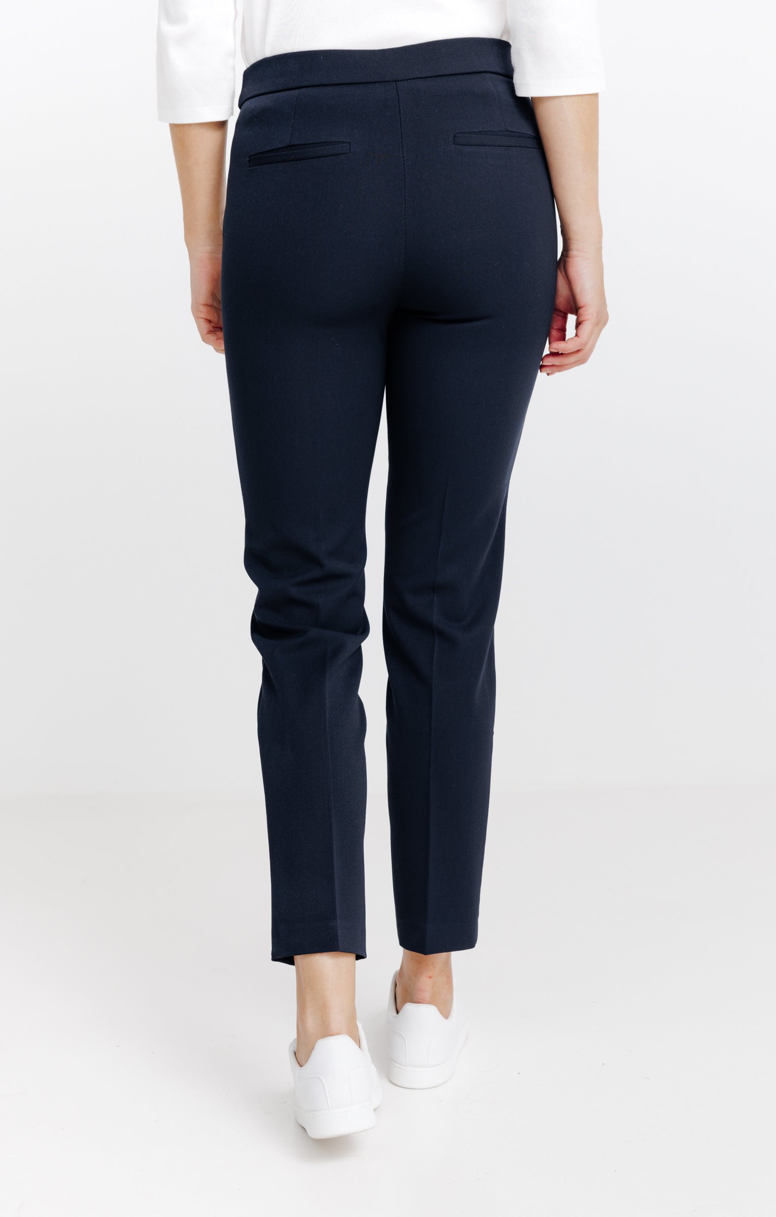 PANTALON EN LORENZO CEINTURE TREGGING  - MARINE