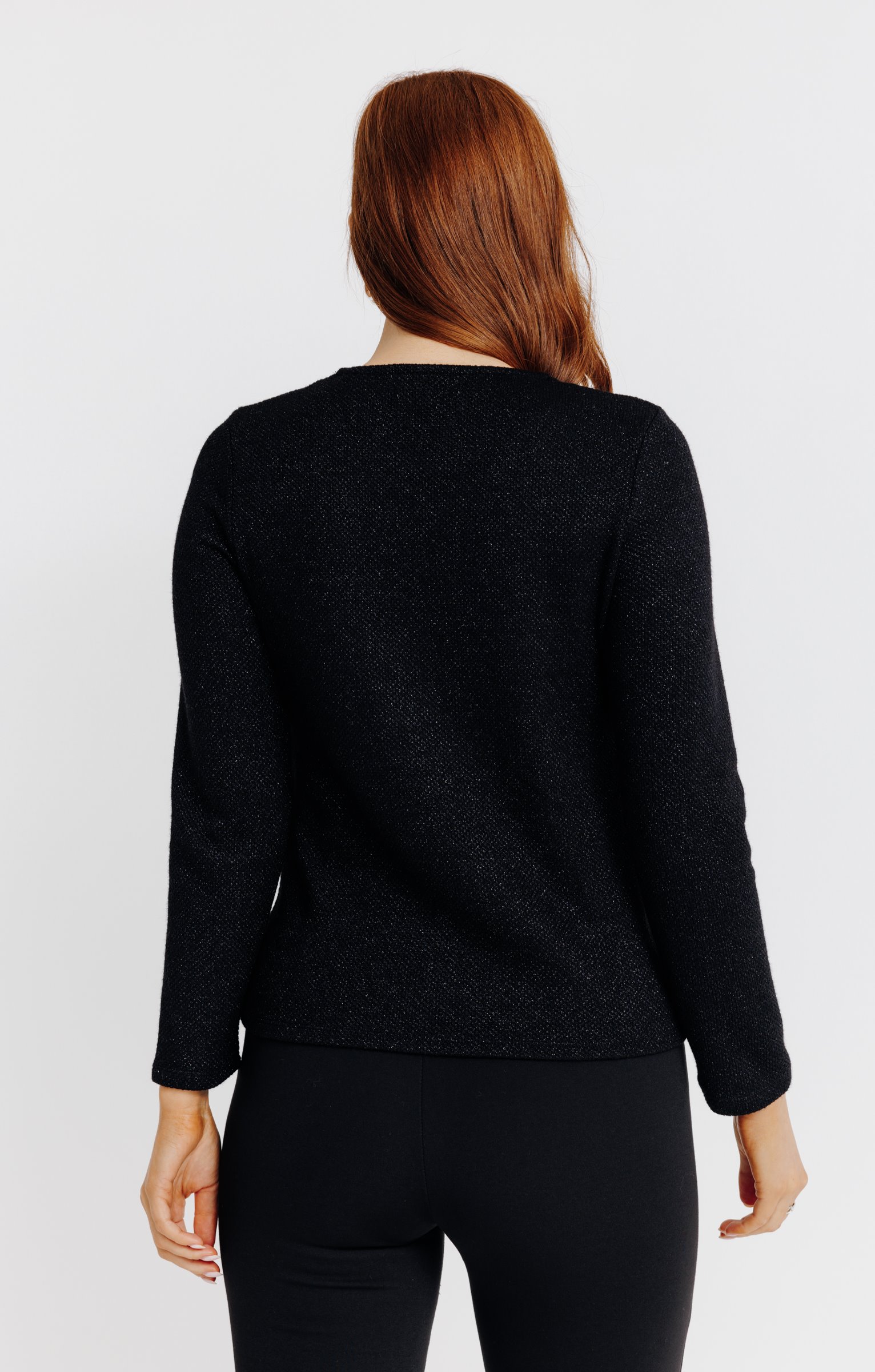 Cardigan zippé - NOIR