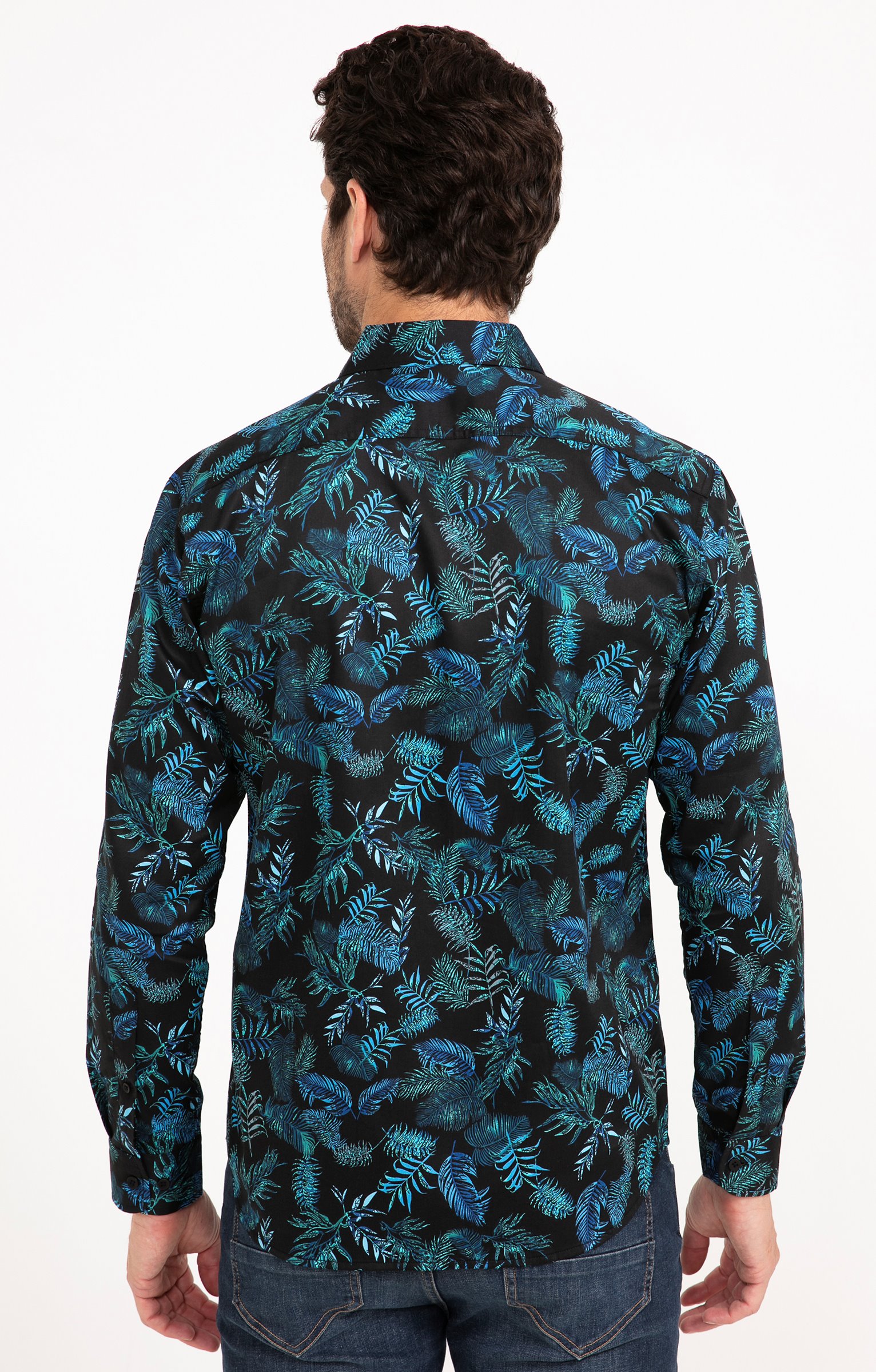 Chemise manches longues DARKOJUNG - MARINE