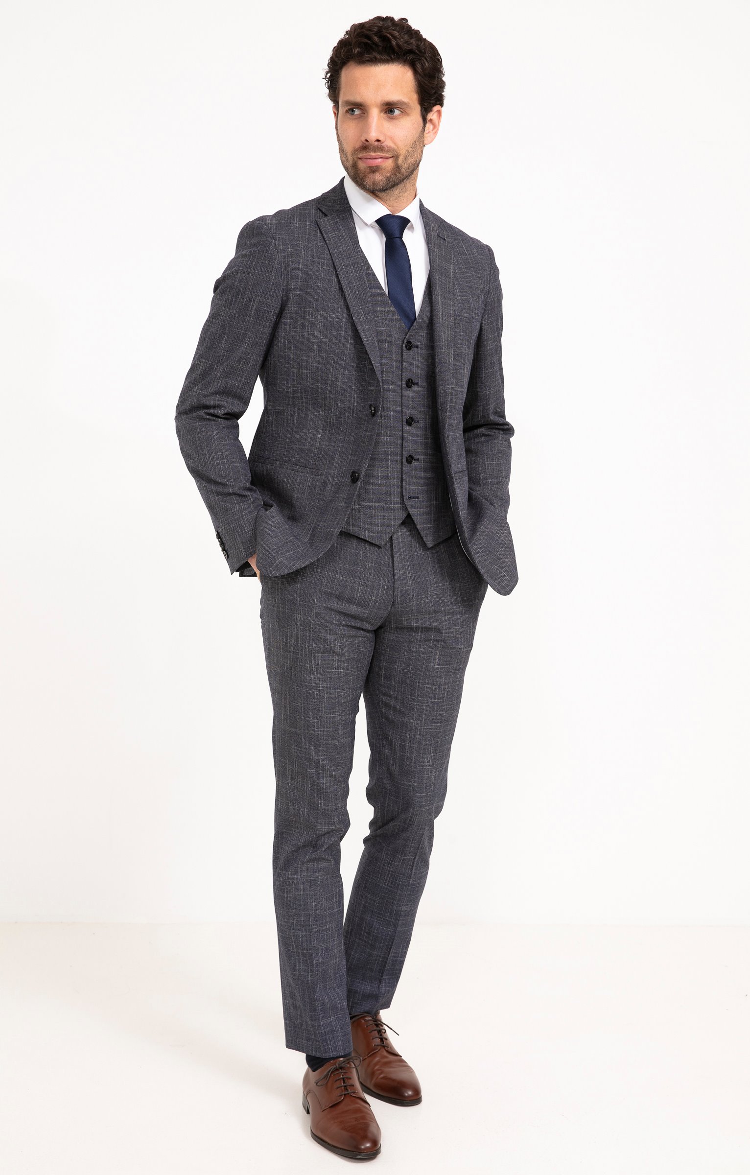 Gilet de costume Sfocato - MARINE