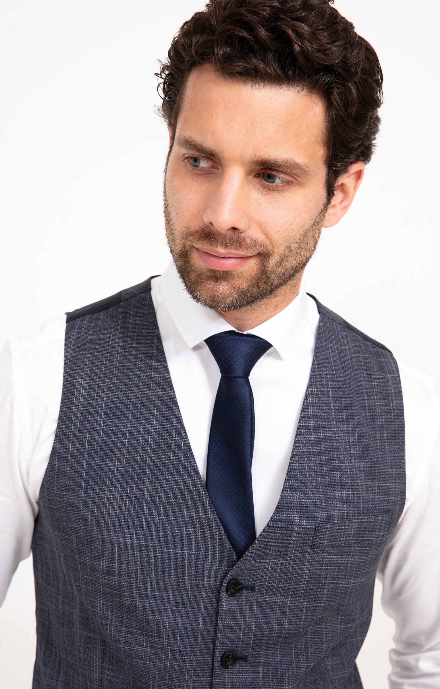 Gilet de costume Sfocato - MARINE